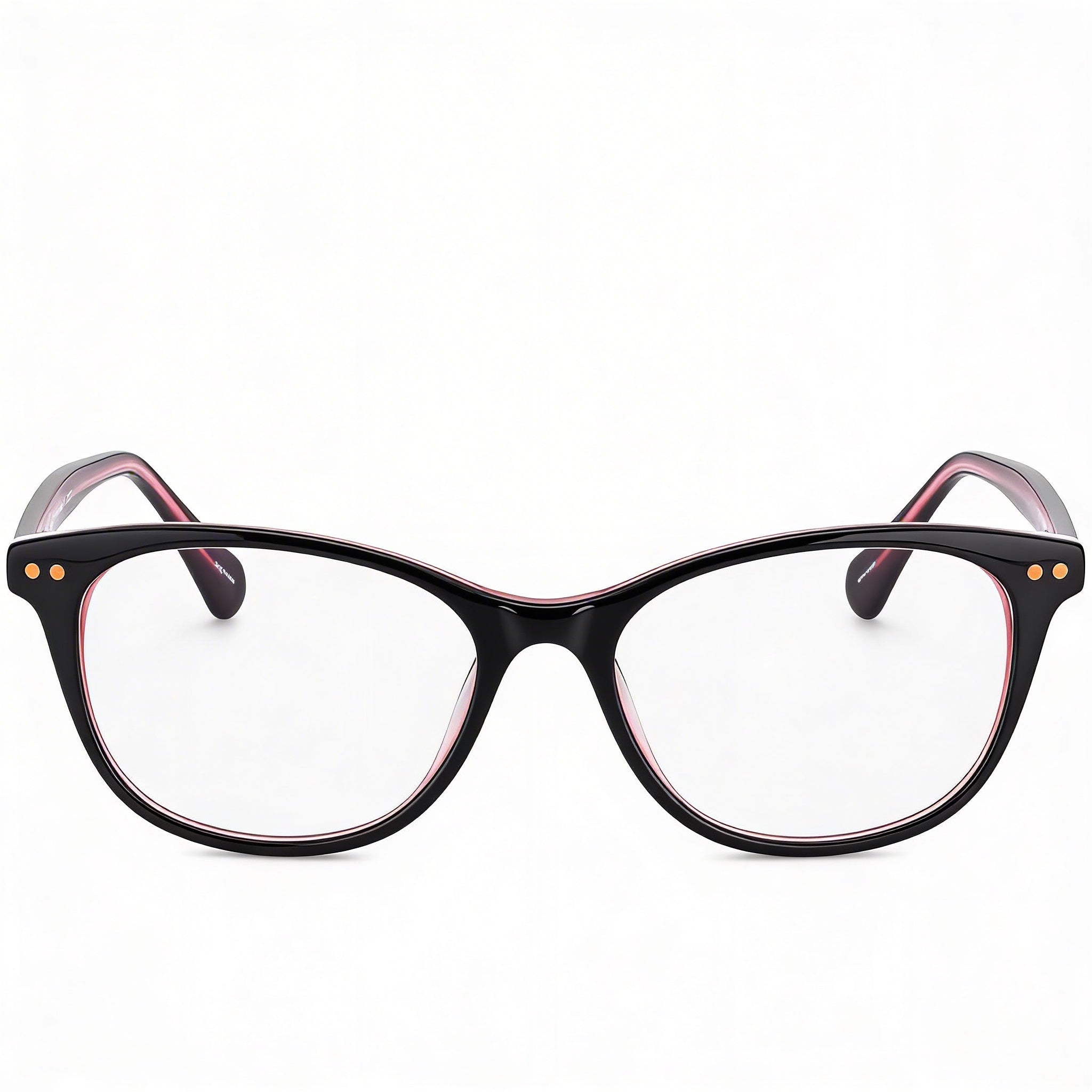 kate spade new york Modern Women's Black Pink Acetate Frame Sunglasses with Polycarbonate Lenses 52mm, Photo 2