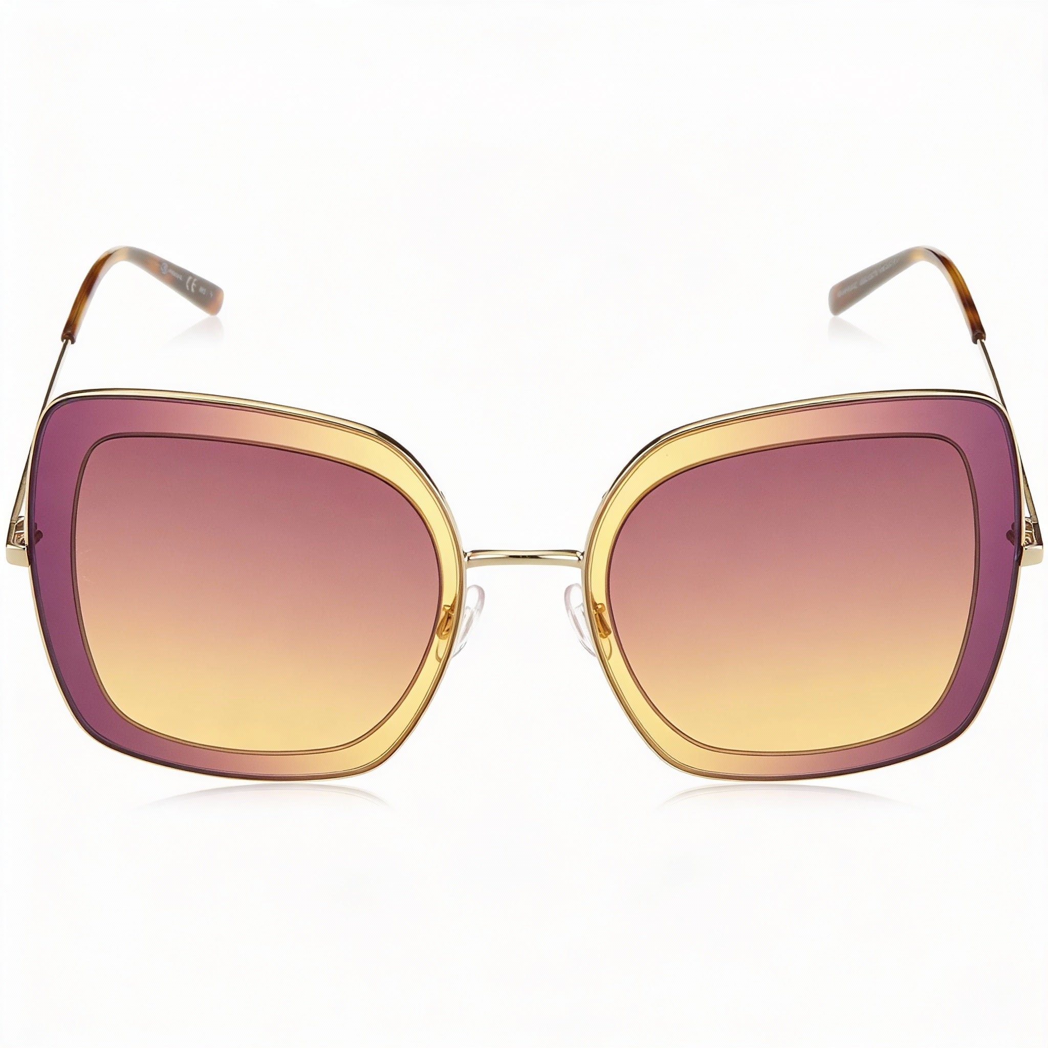 Gafas de sol M Missoni Cat Eye para mujer, de metal, doradas y grises, de doble tono, 52 mm, Photo 1