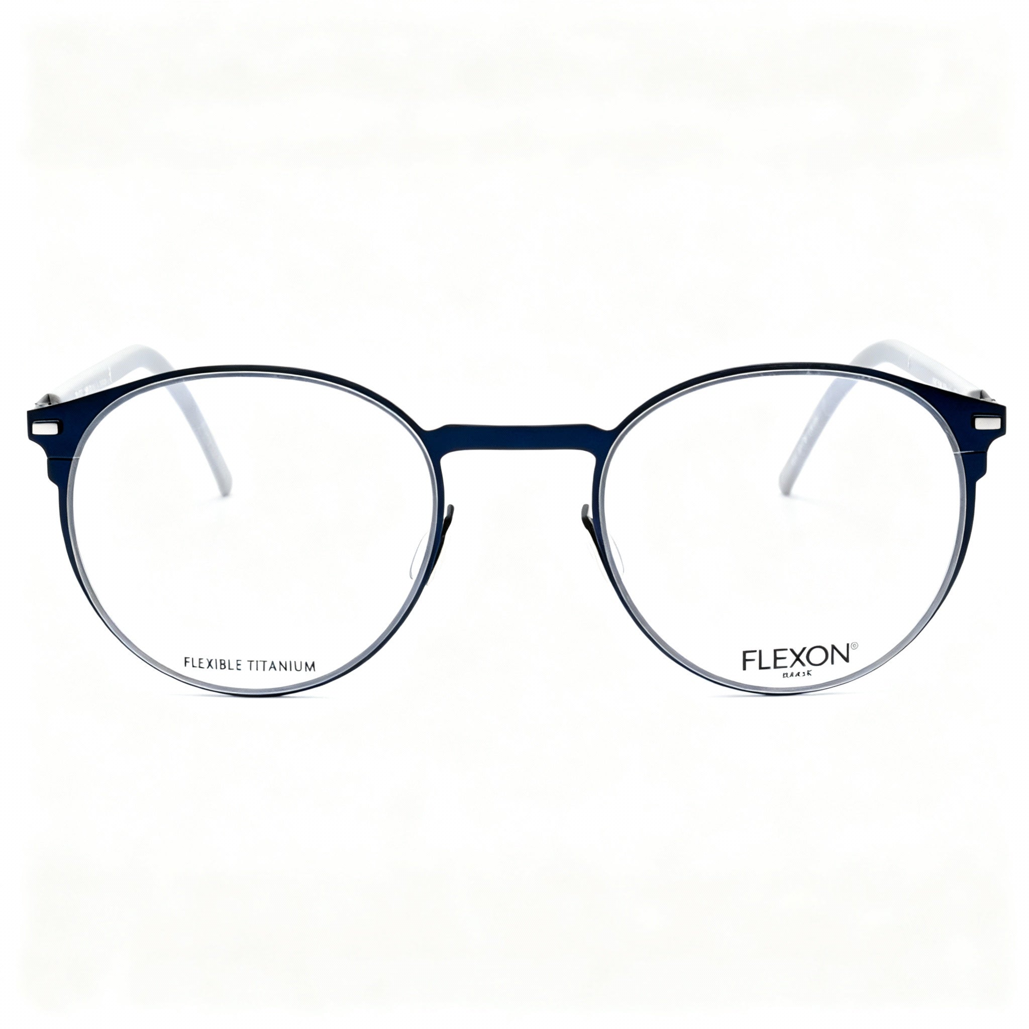 Gafas graduadas Flexon B2075 con montura de acetato para hombre y mujer, color azul marino, talla 49-21-145 mm, Photo 2