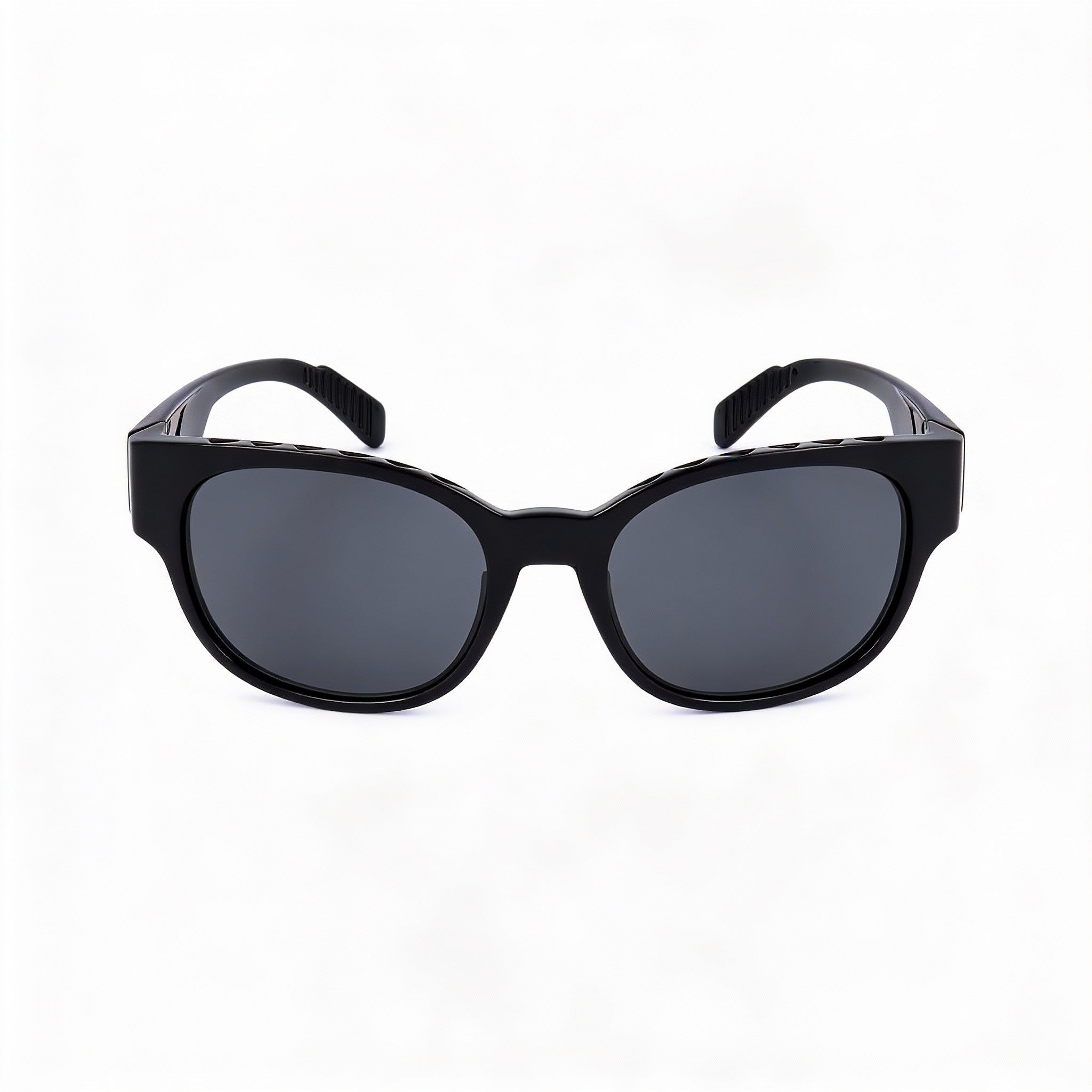 adidas Classic Unisex Black Plastic Frame Polarized UV Protection Sunglasses 55mm, Photo 2