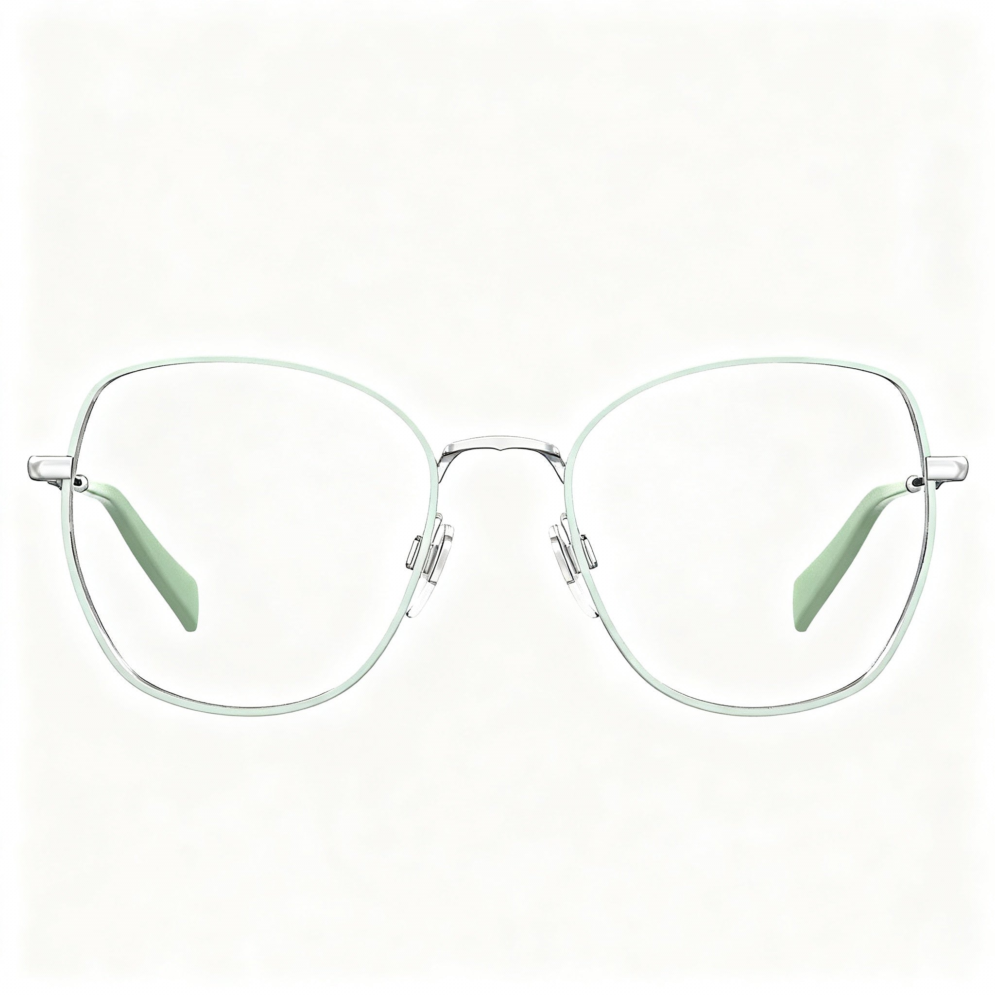 Levi's Women's Green Metal Prescription Eyeglass Frames, Size 52-18-145