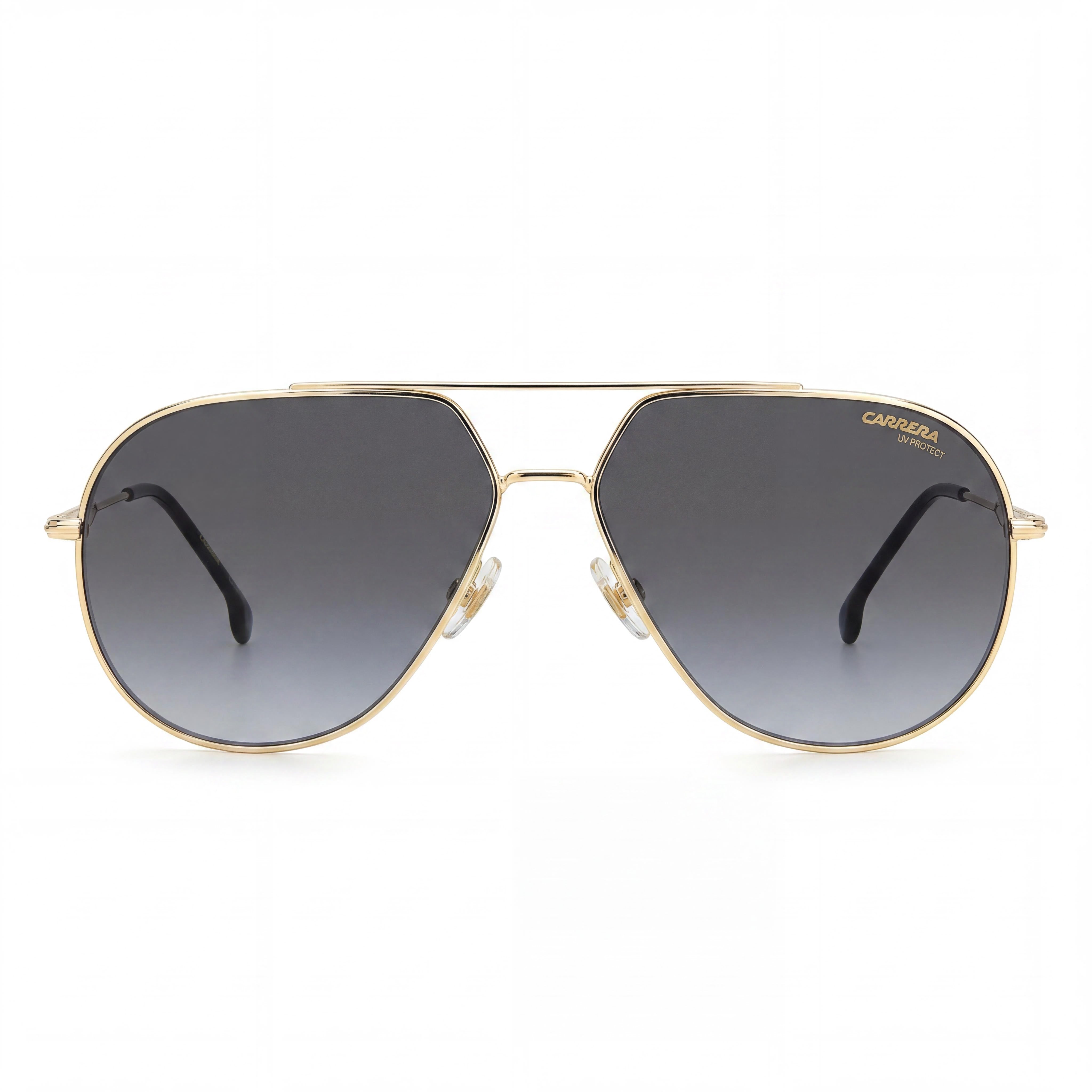 Carrera 274/S Unisex Stainless Steel Gold Pilot Polycarbonate Non-Polarized UV Protection Sunglasses 61-14-150, Photo 2