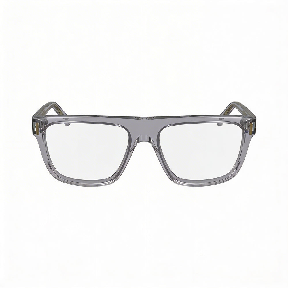Gafas Ferragamo Sf2997 de acetato gris claro para hombre con lentes de policarbonato 55 mm