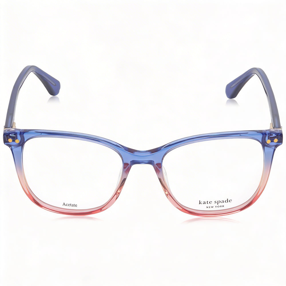 Gafas de mujer Kate Spade New York Joliet con montura de plástico y lentes de policarbonato, tamaño 51-140-17mm