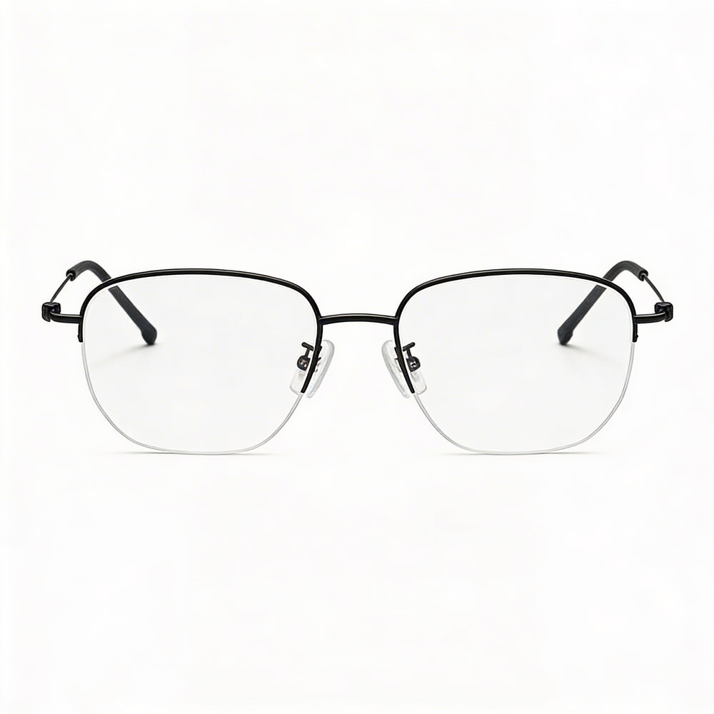 Hugo Boss Audio Systems Modern Women's Black Alloy Steel Non-polarized Eyeglasses 54-18-145mm