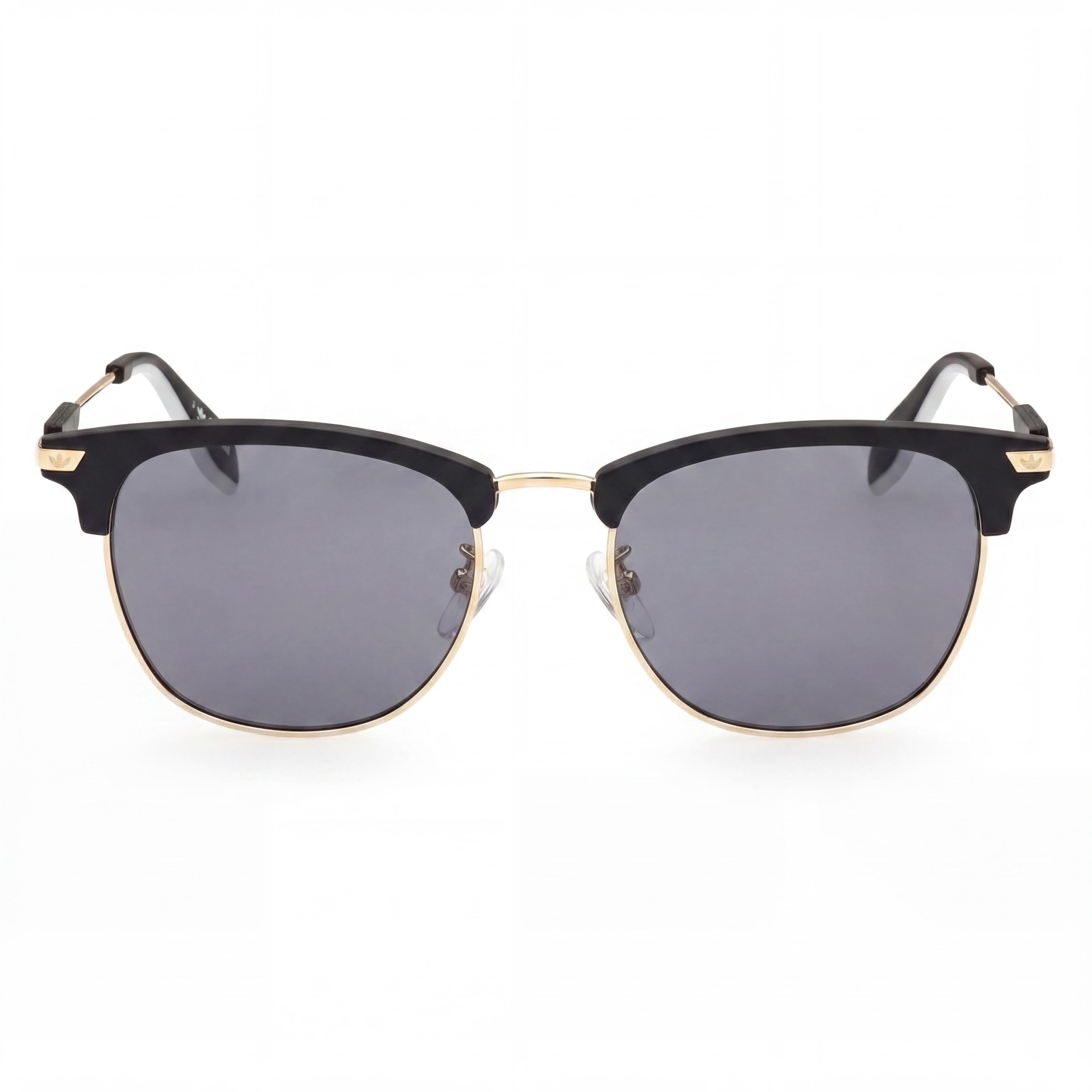 adidas Originals Gafas de Sol Casuales para Hombre Metal Negro Mate Humo Protección UV 53mm, Photo 2