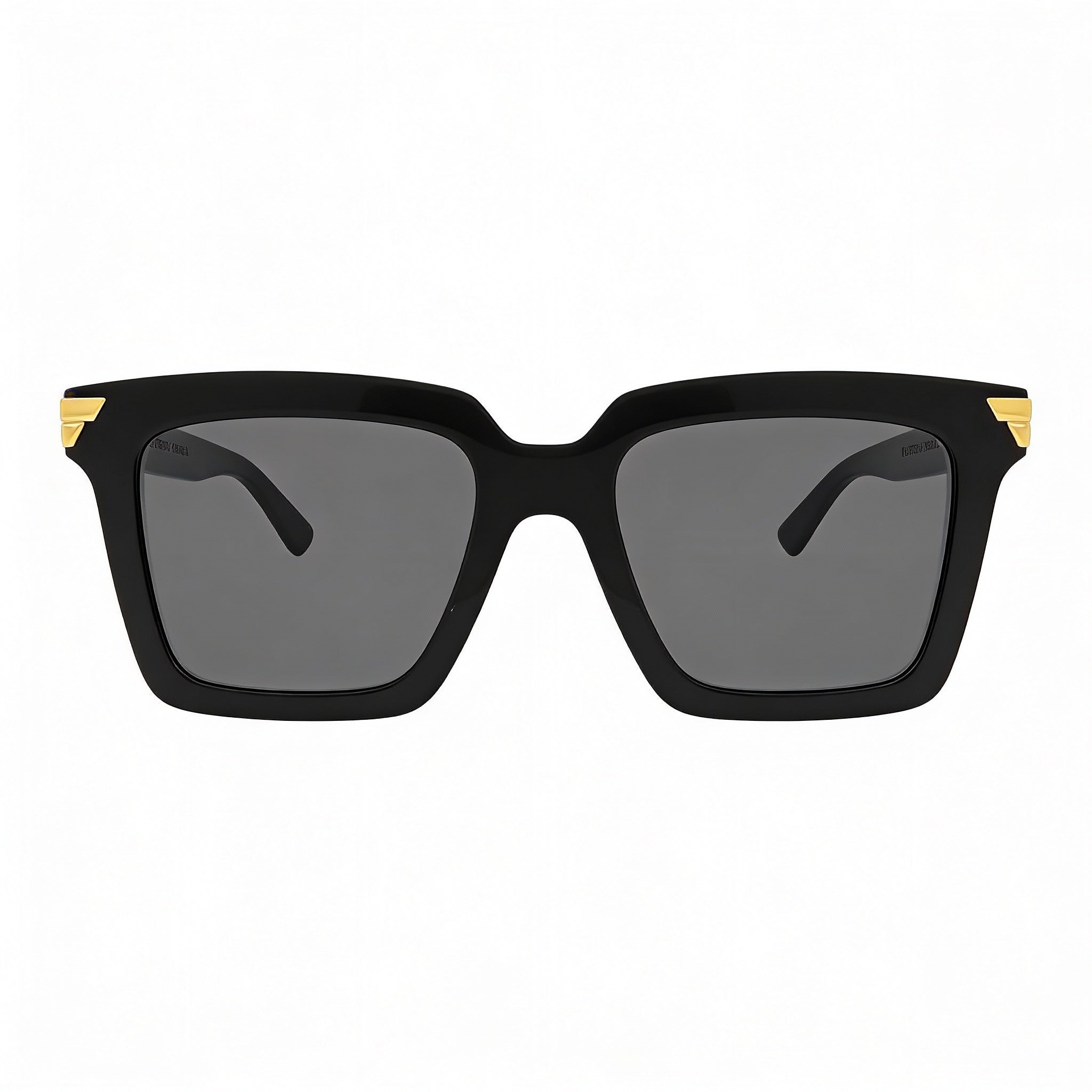 Bottega Veneta Unapologetic Women's Black Acetate Grey Non-Polarized UV Protected 53mm Sunglasses, Photo 2