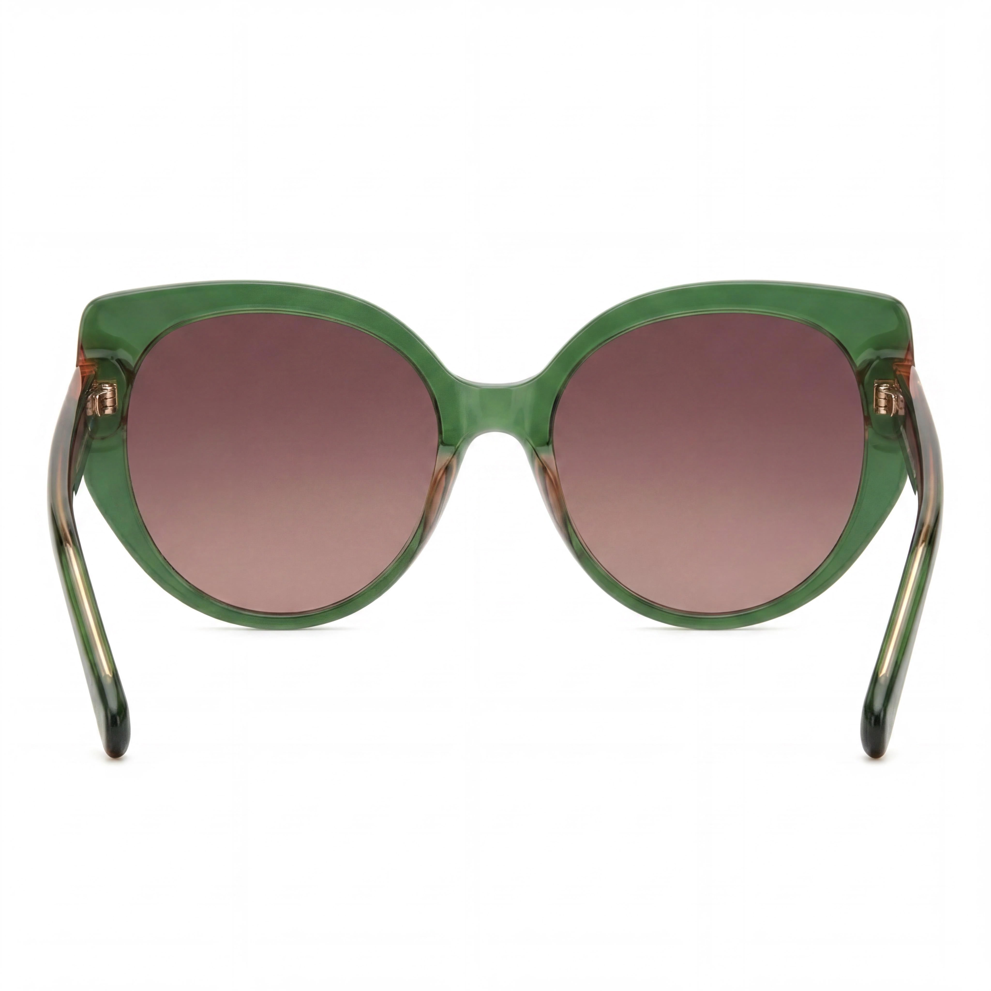 kate spade new york Casual Women's Green-Pink Ecological Oil Frame Pink Doubleshade Lens Non-Polarized Sunglasses 55mm, Photo 2
