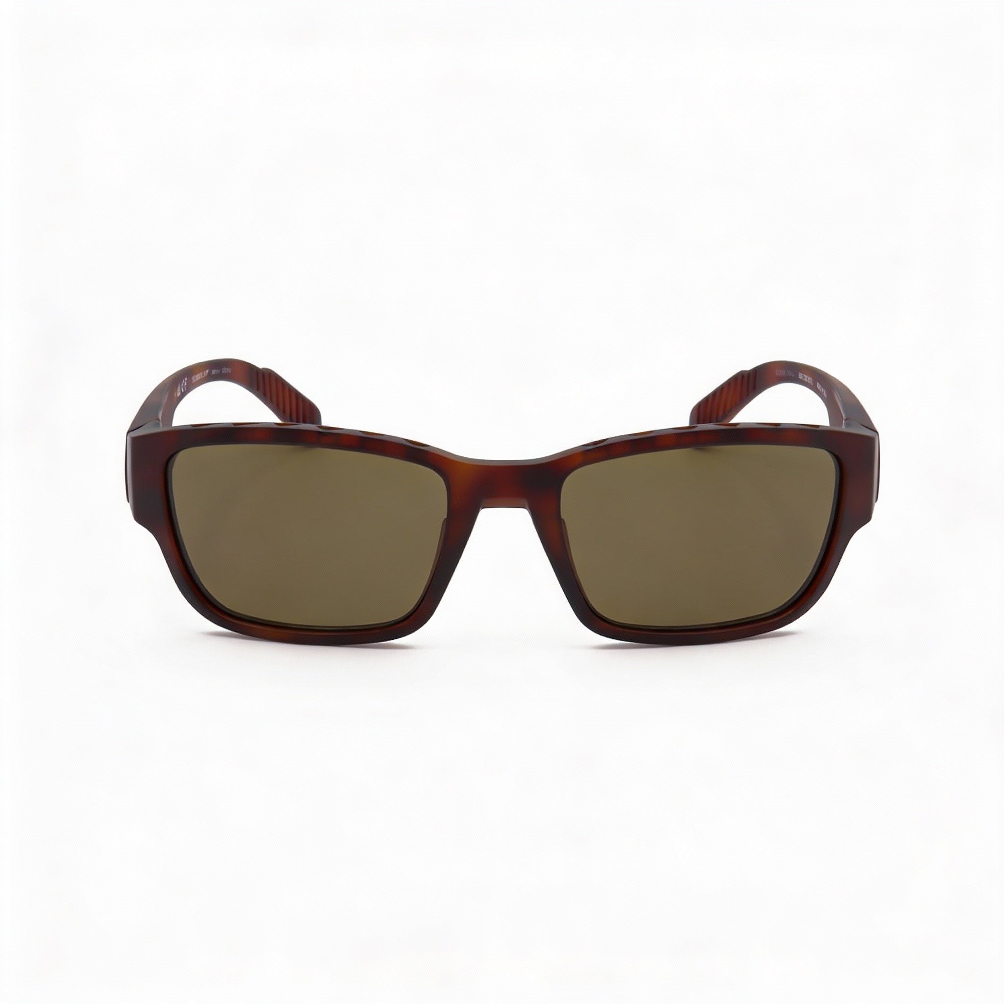 Gafas de sol adidas Classic TR90 para hombre, montura de plástico, lentes color ámbar habano oscuro, protección UV, 57 mm, Photo 2