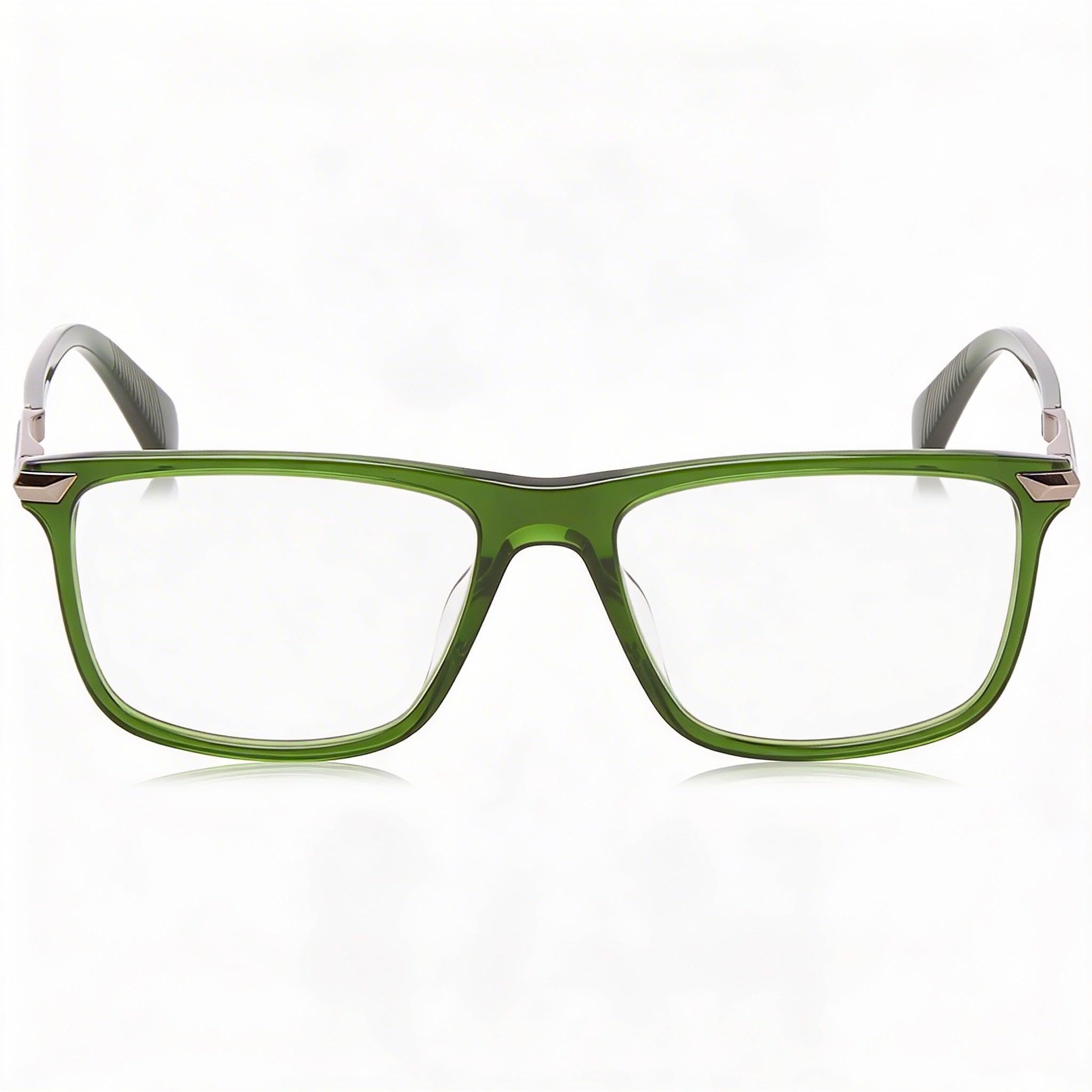Rag & Bone Modern Women's Eyewear with Green Frame made from Acetate and Green Lenses made from Polycarbonate., Photo 2