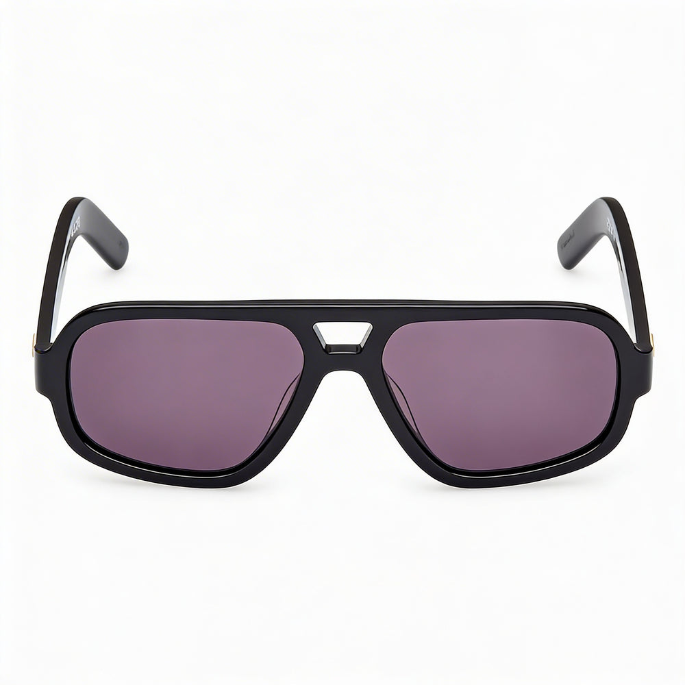 adidas Originals Or0134 Unisex Shiny Black Plastic Frame UV 400 Non-Polarized Sunglasses 55mm