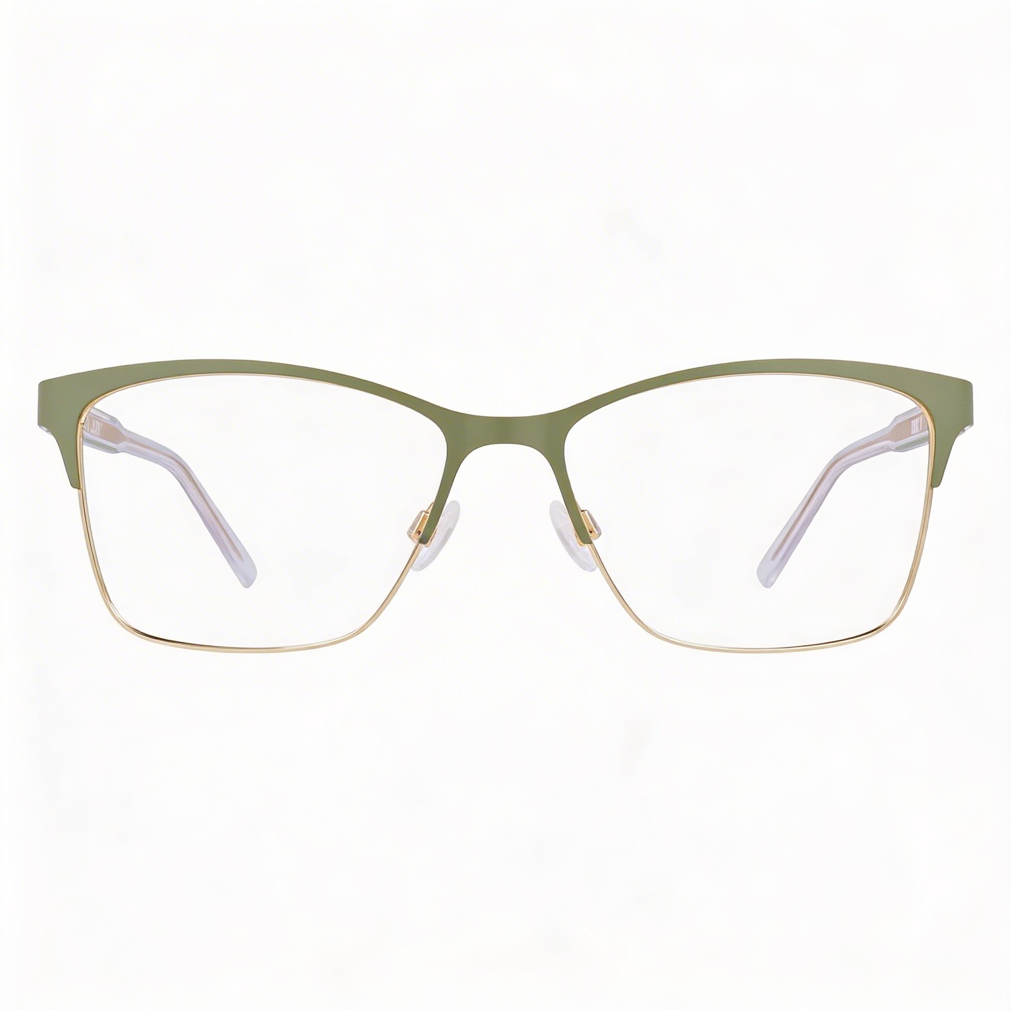 DKNY Dk3008 Unisex Eyeglasses with Metal Frame and Polycarbonate Lenses, Cargo Gold Color, 53mm Lens Width, Photo 2