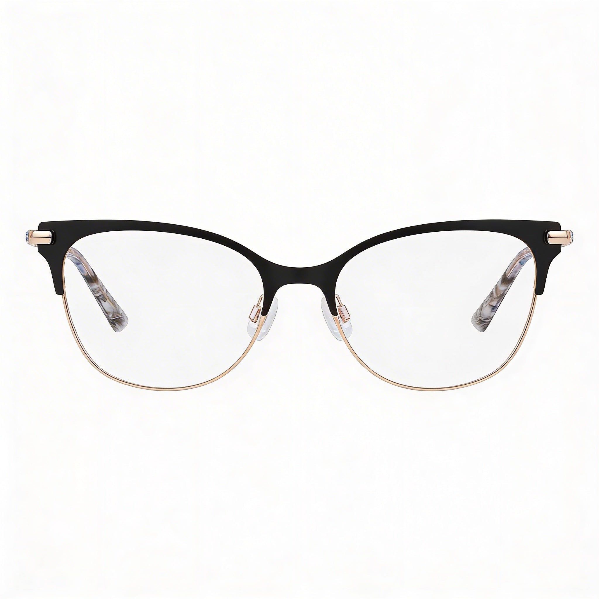 bebe Bb5224 Gafas de acetato negro azabache para hombre, 55 mm de ancho de lente, 17 mm de puente, 140 mm de largo de patilla, Photo 2