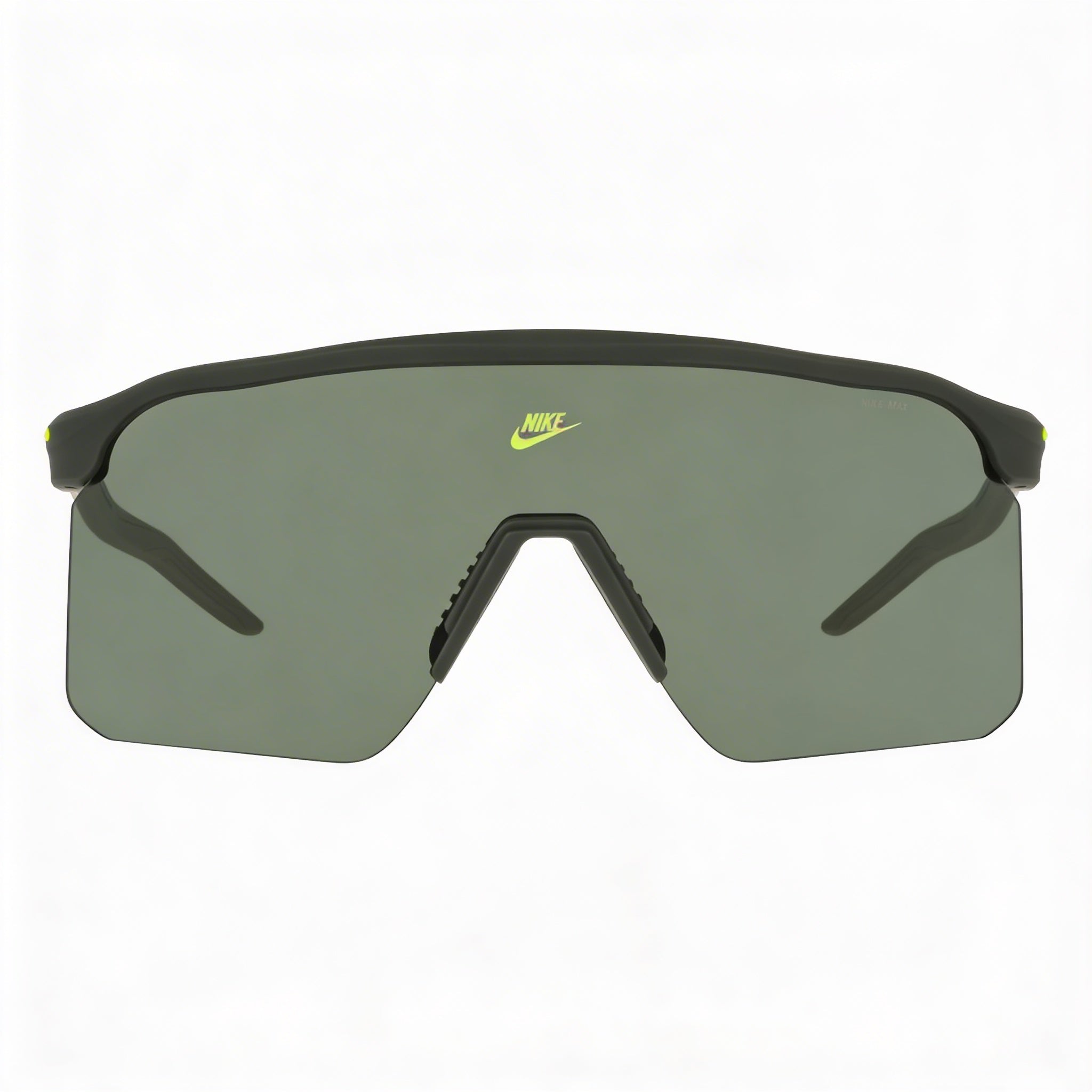 Nike Casual Men's Plastic Frame Matte Sequoia Green 61mm Sunglasses, Photo 2