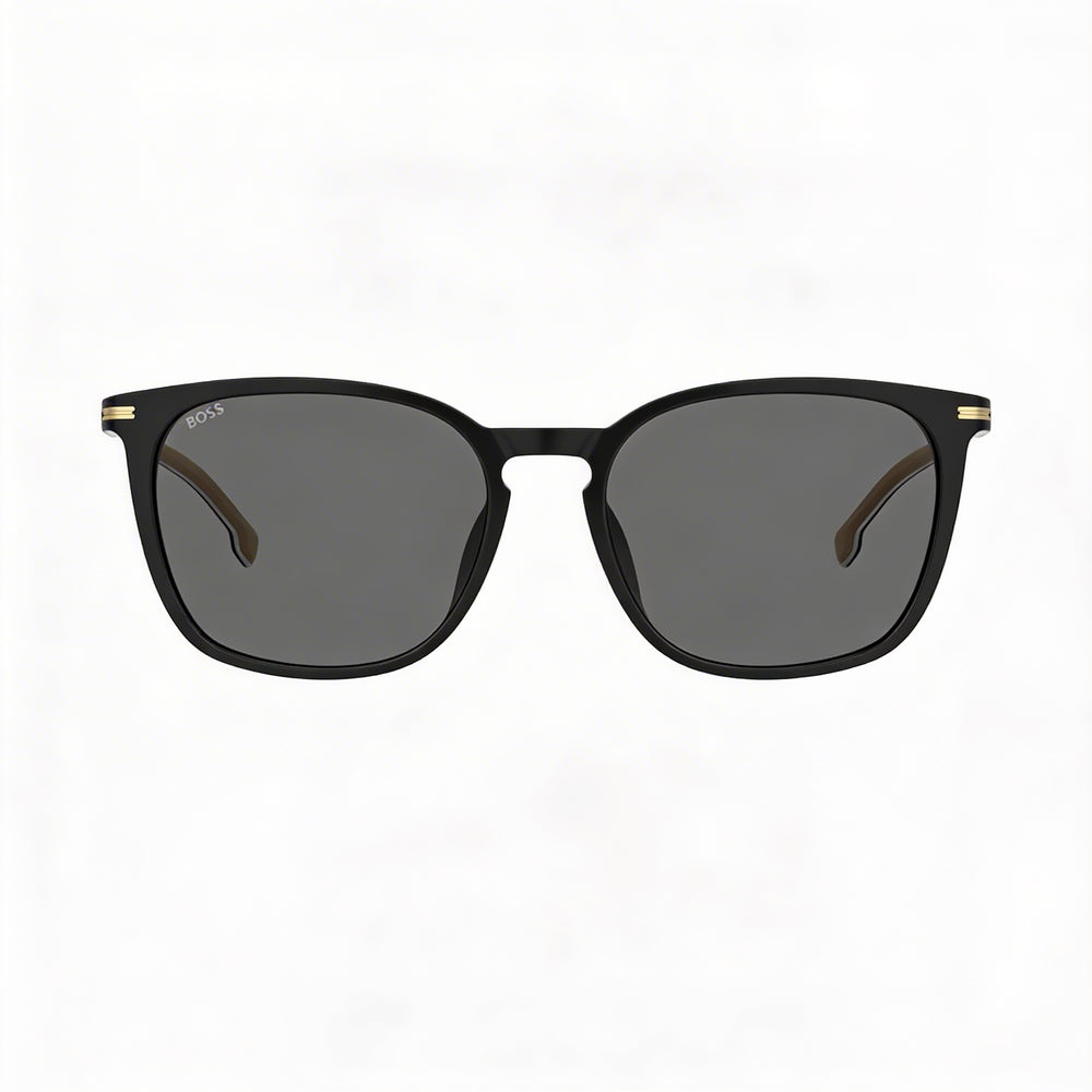 Gafas de Sol Hugo Boss Modern de Acetato Ecológico Negro para Mujer, con Montura de 56 mm, No Polarizadas y 100% Protección UV