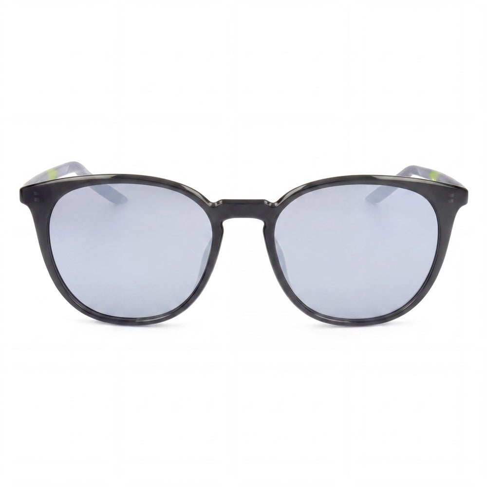 Nike Journey Unisex Adult Casual Plastic Frame Sunglasses, Anthracite Silver Flash 54mm Lens