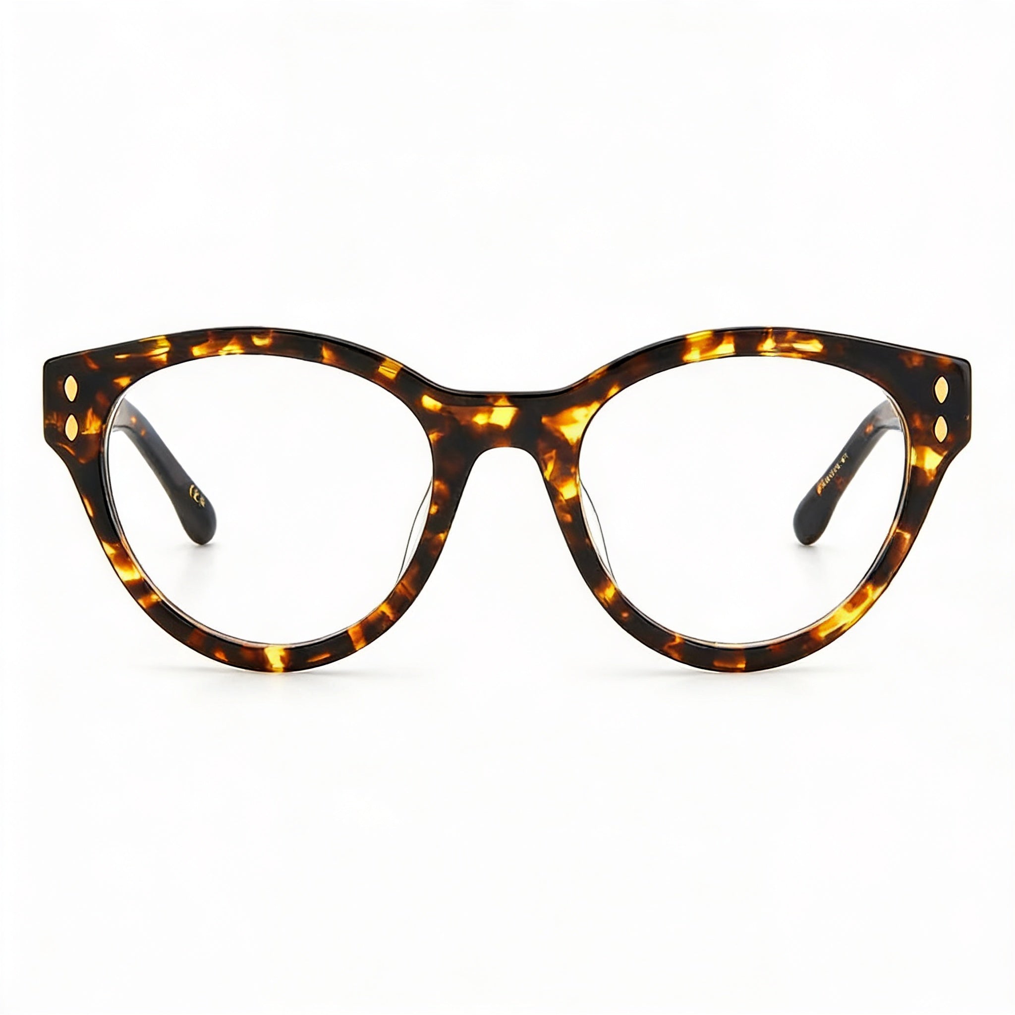 Isabel Marant Im0042g Unisex Oval Havana Acetate Frame Optical Eyeglasses with 50-21-145mm Dimensions, Photo 2