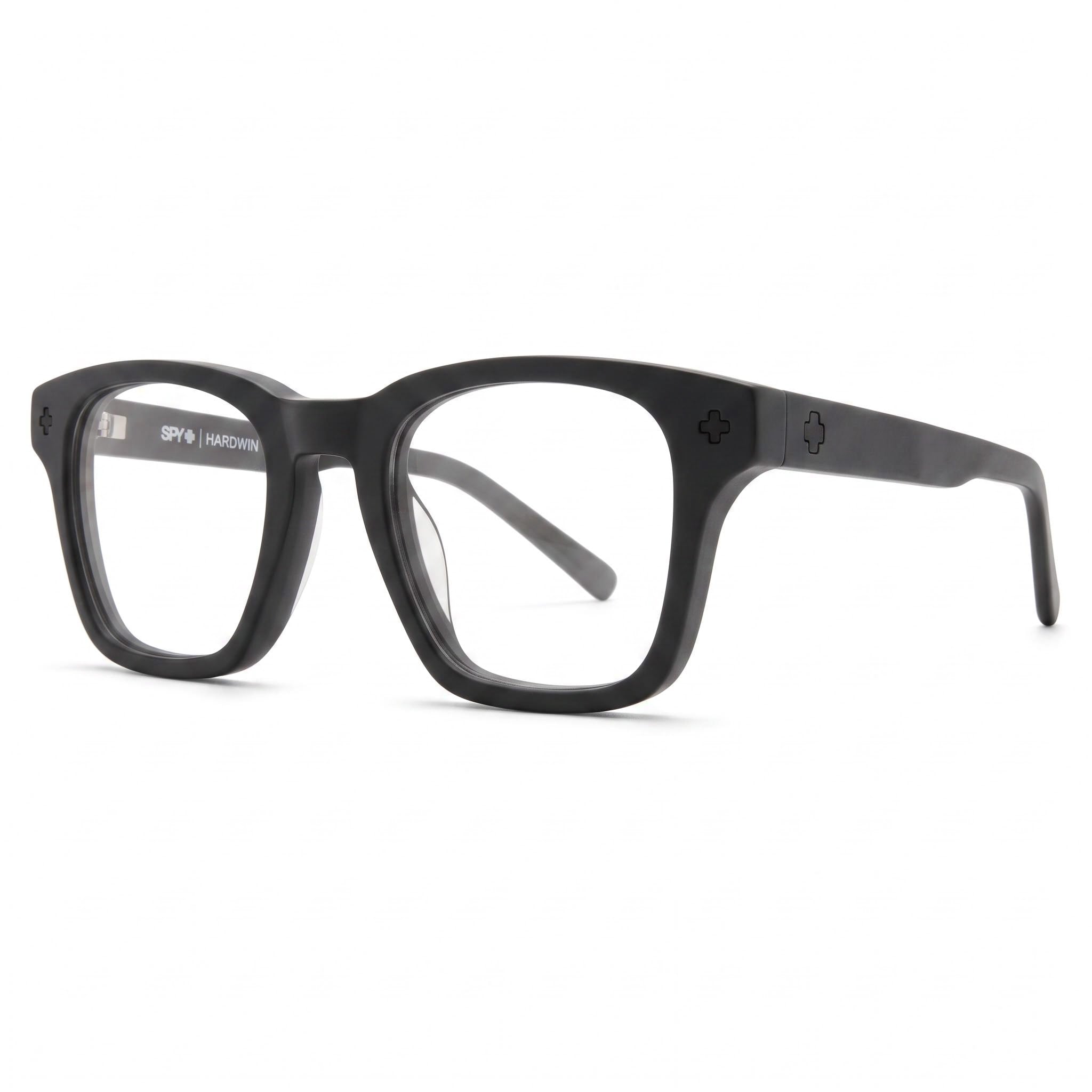Gafas de sol informales Spy para hombre, con montura de plástico negro bronce cepillado y lentes de plástico, 52 mm, Photo 1