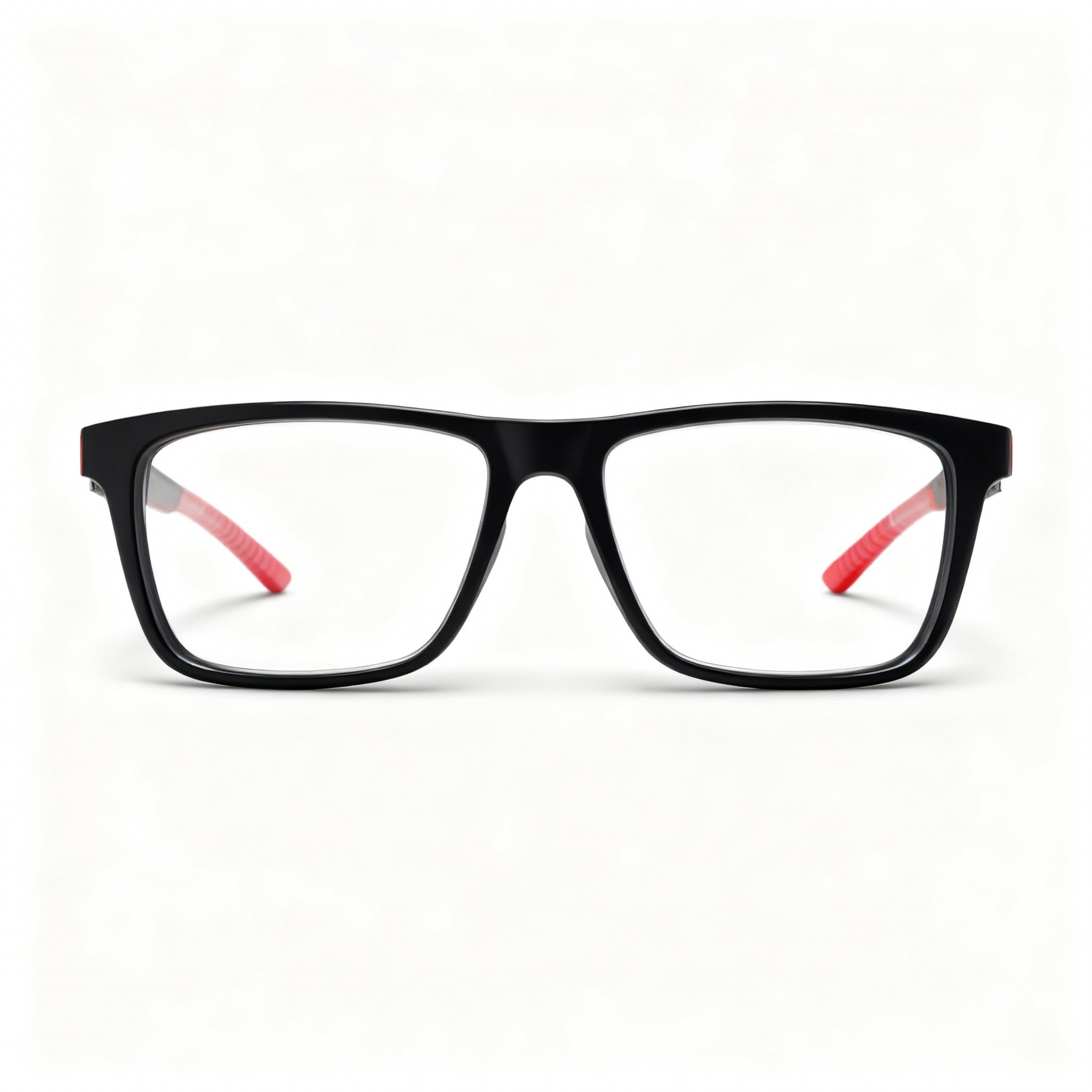 SMITH Women's Smith Daylight Plastic Eyeglasses, Crystal Red Frame, Clear Non-Polarized Lenses 52-15-140