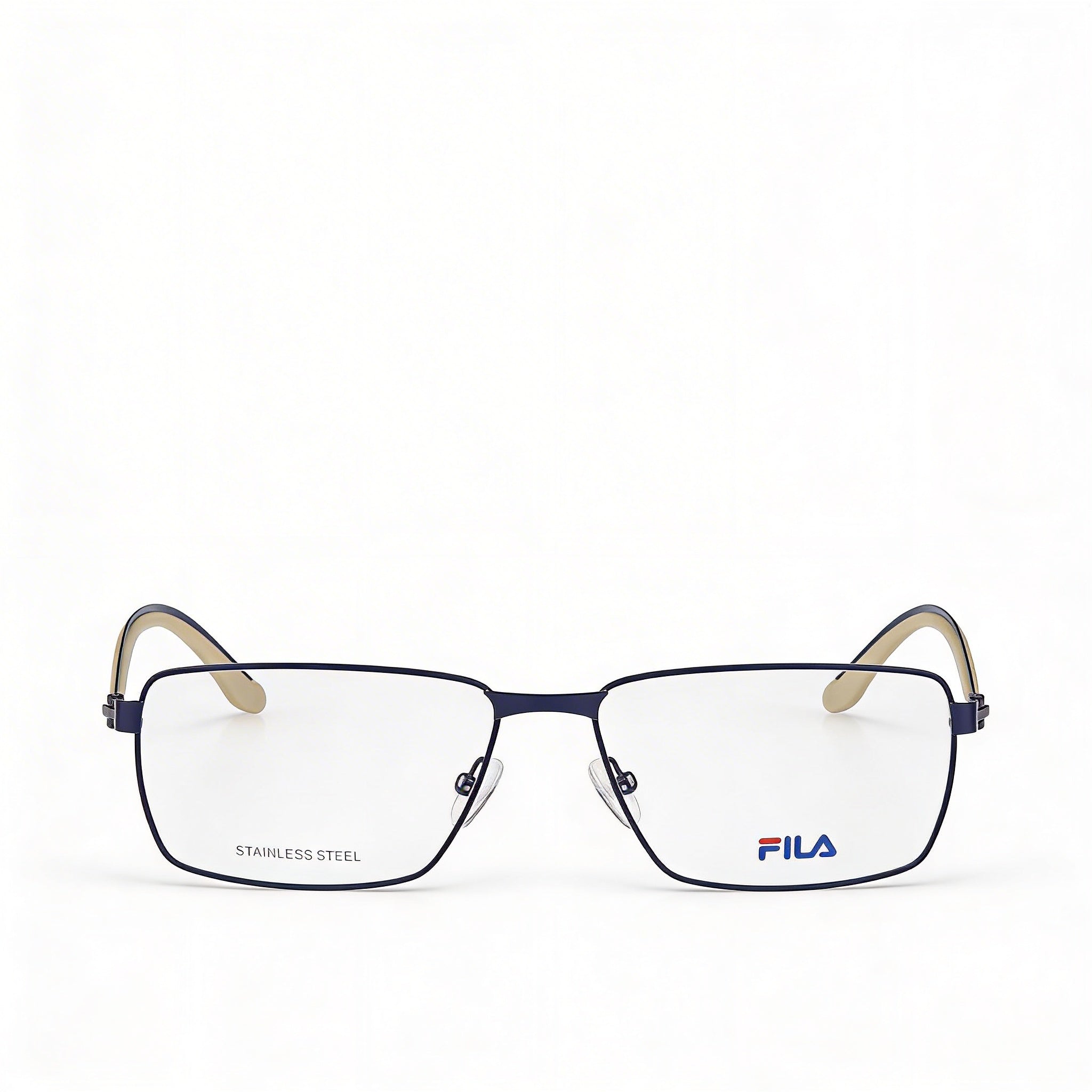 Gafas de sol FILA modernas unisex con montura metálica y lentes de policarbonato no polarizadas, 56mm de ancho de lente, Photo 2