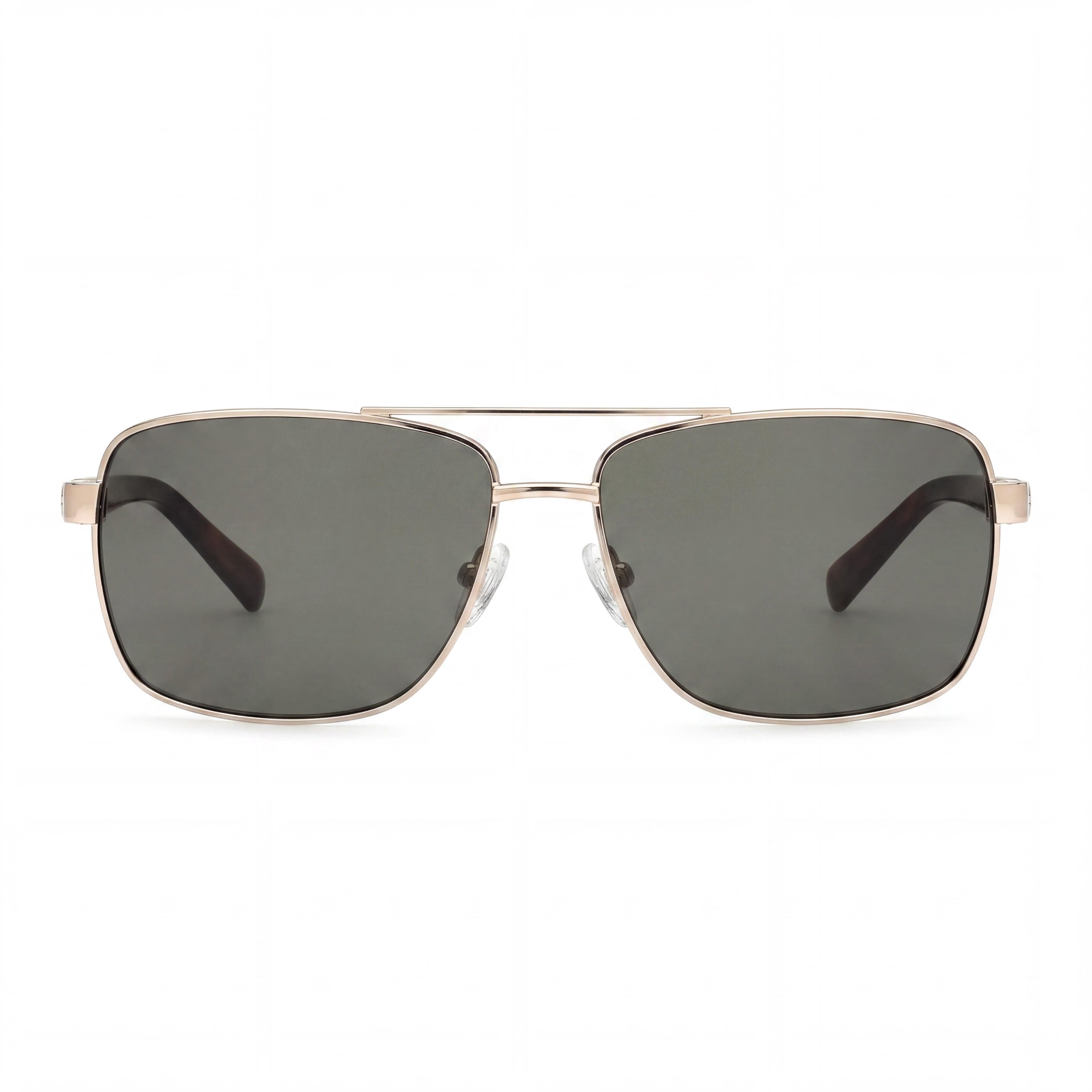 Harley-Davidson Hd00018 Men's Matte Pale Gold Green Frame with Smoke Polarized Polycarbonate Lenses 61mm, Photo 2