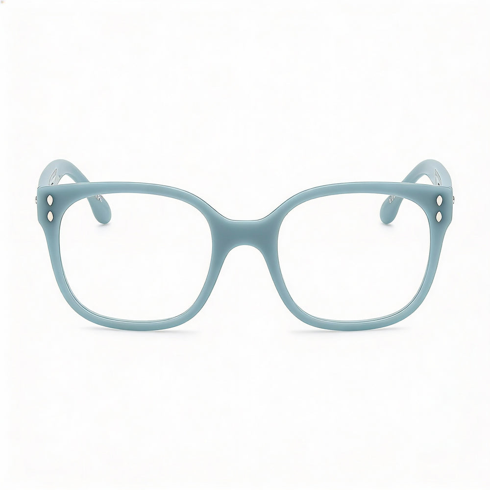 Gafas de sol unisex modernas Isabel Marant con montura de acetato azul y lentes de policarbonato, 52 mm