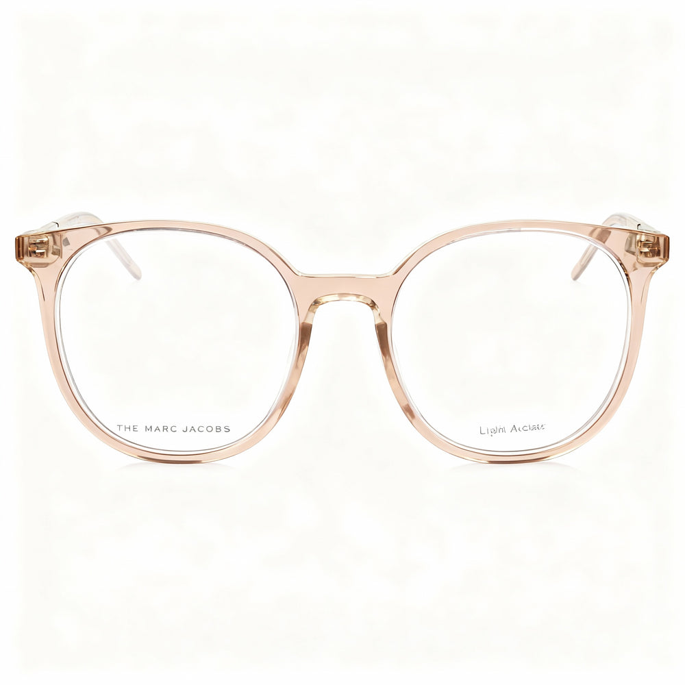 Marc Jacobs Modern Unisex Acetate Champagne Frame Polycarbonate Non-Polarized Eyeglasses 53-18-145mm
