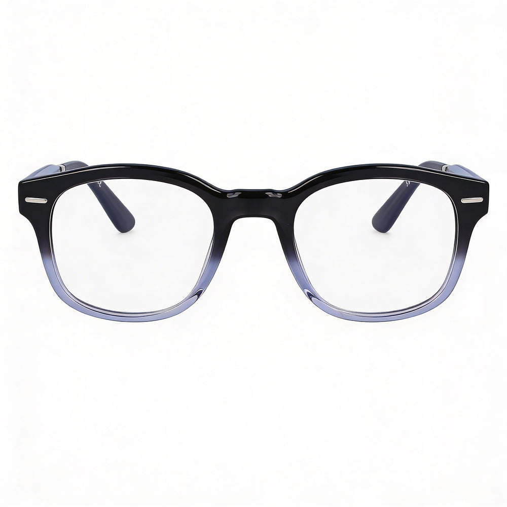 Gafas unisex Calvin Klein CK23511 de acetato gris y azul con lentes de policarbonato, talla 49-21-140 mm