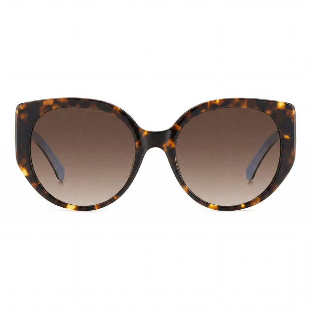 kate spade new york SERAPHINA/G/S Gafas de sol no polarizadas para mujer con montura ecológica Havana Oil de 55 mm