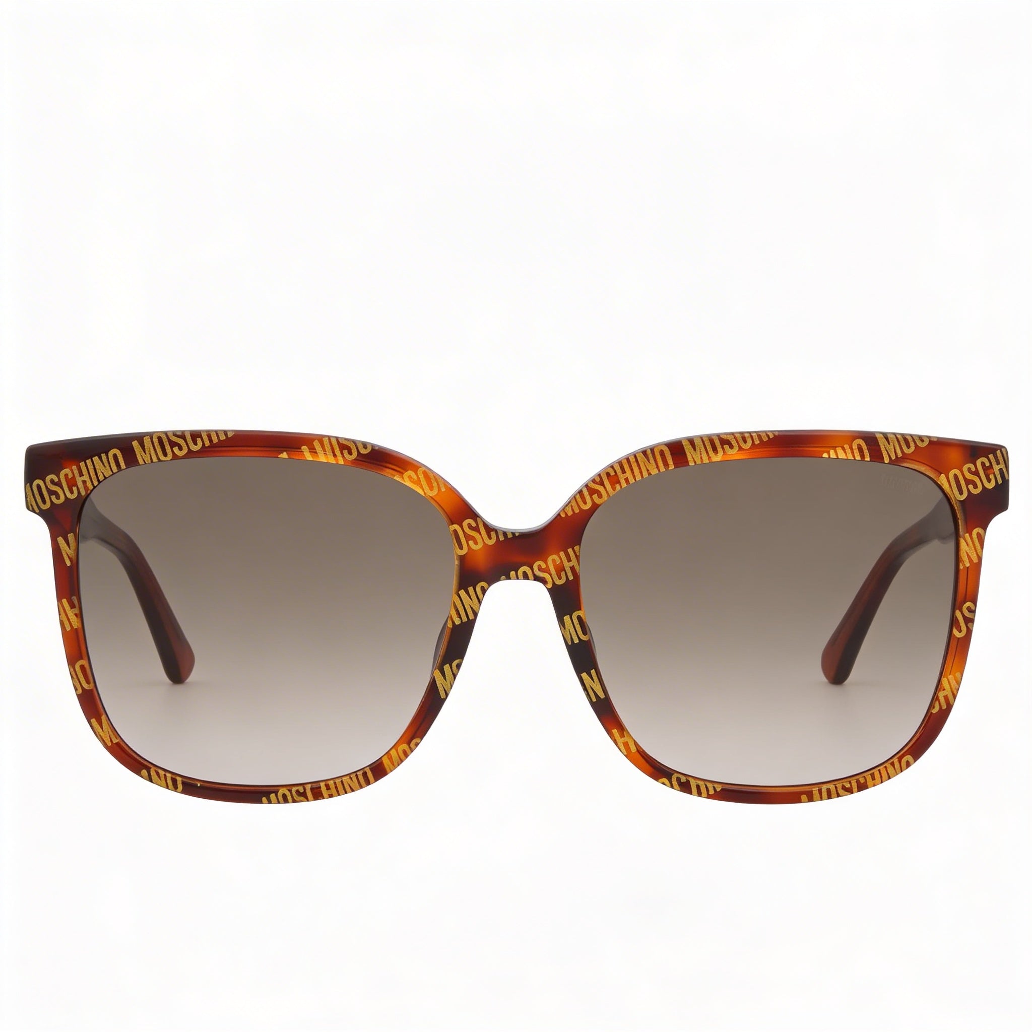 Moschino MOS134/F/S Women's Square Havana Acetate Brown Gradient 100% UV Protection Sunglasses 58mm, Photo 2