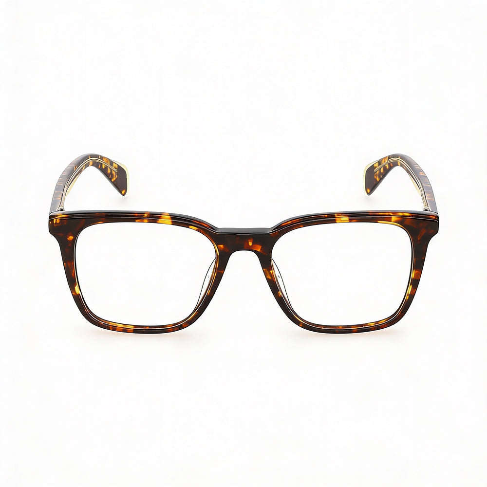 Gafas de vista unisex rag & bone Rnb7026/g con montura de acetato en color beige habana, tamaño 53 mm