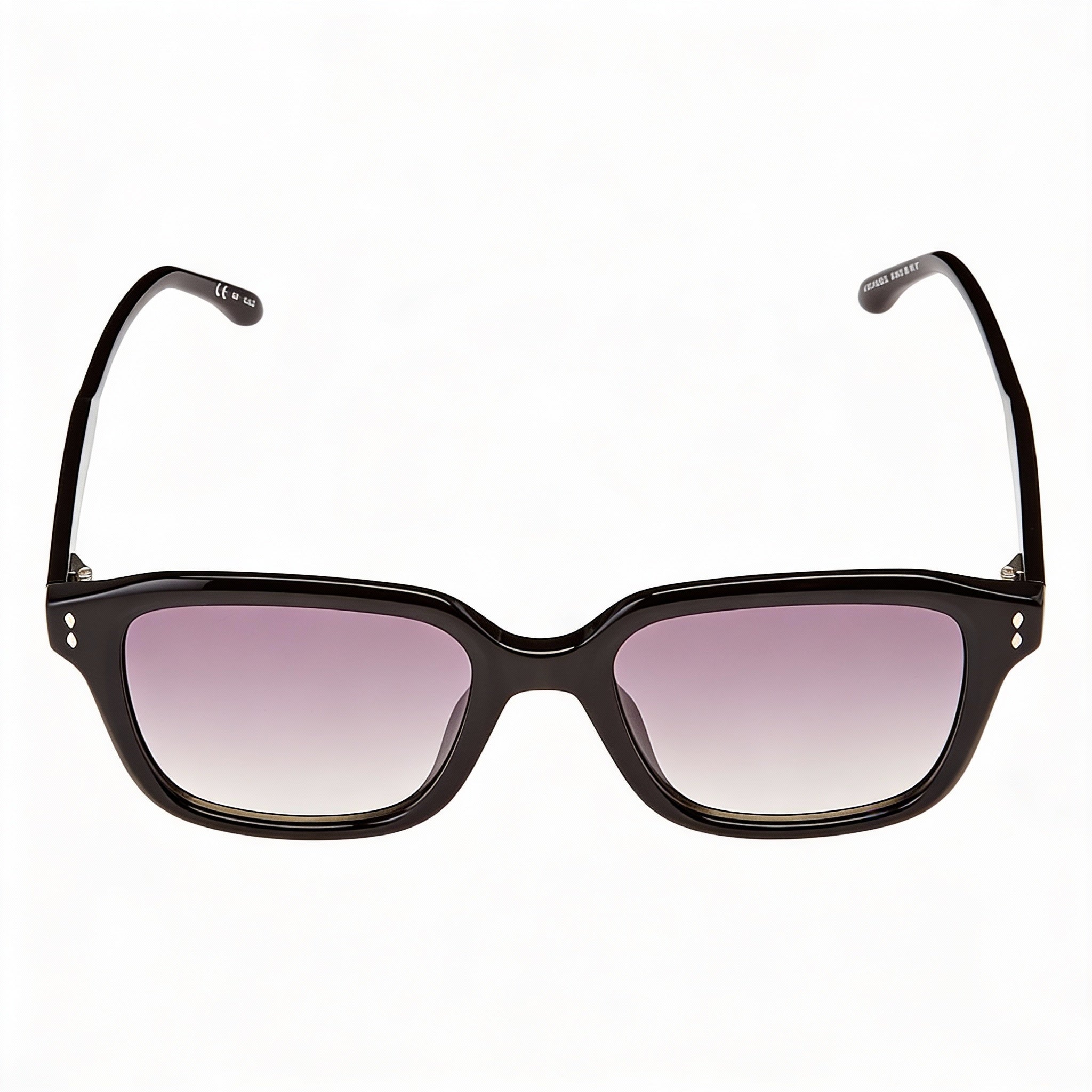 Gafas de sol Isabel Marant Thin Fancy Acetate para mujer, color negro/gris, con protección UV, 52 mm, Photo 2