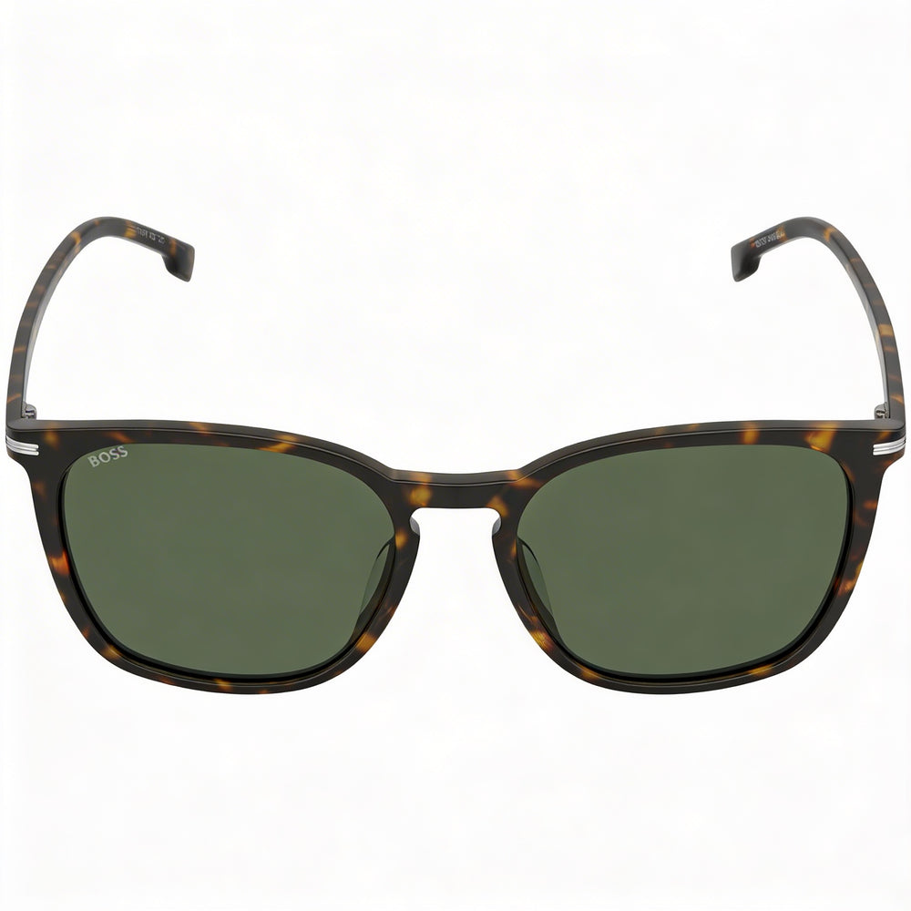 Hugo Boss Modern Women's Havana Eco Acetate Frame 100% UV Protection Sunglasses 56mm Lens Width