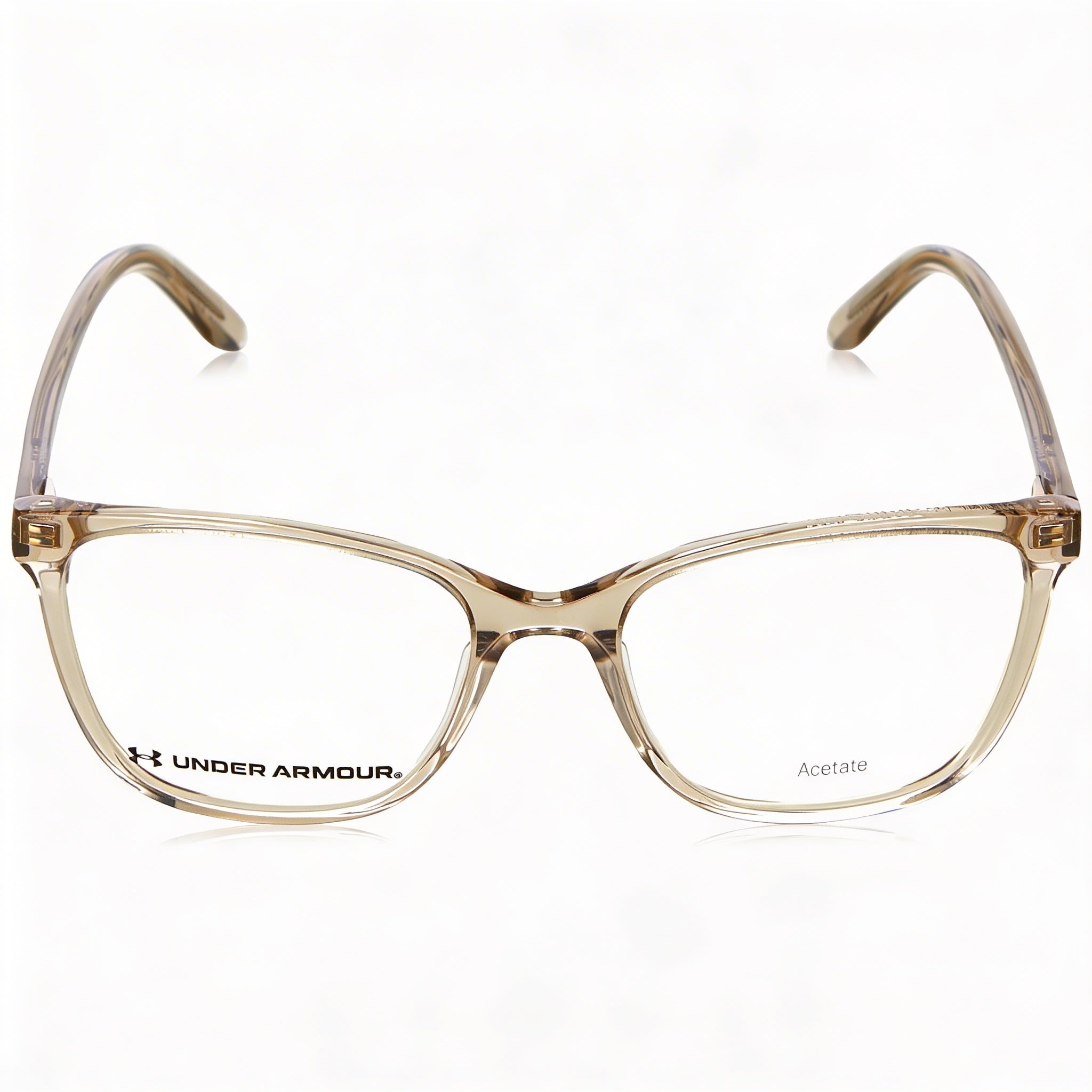 Under Armour UA 5036 Women's Acetate Frame Sunglasses with Beige Finish and Polycarbonate Lenses, 52mm, Photo 2
