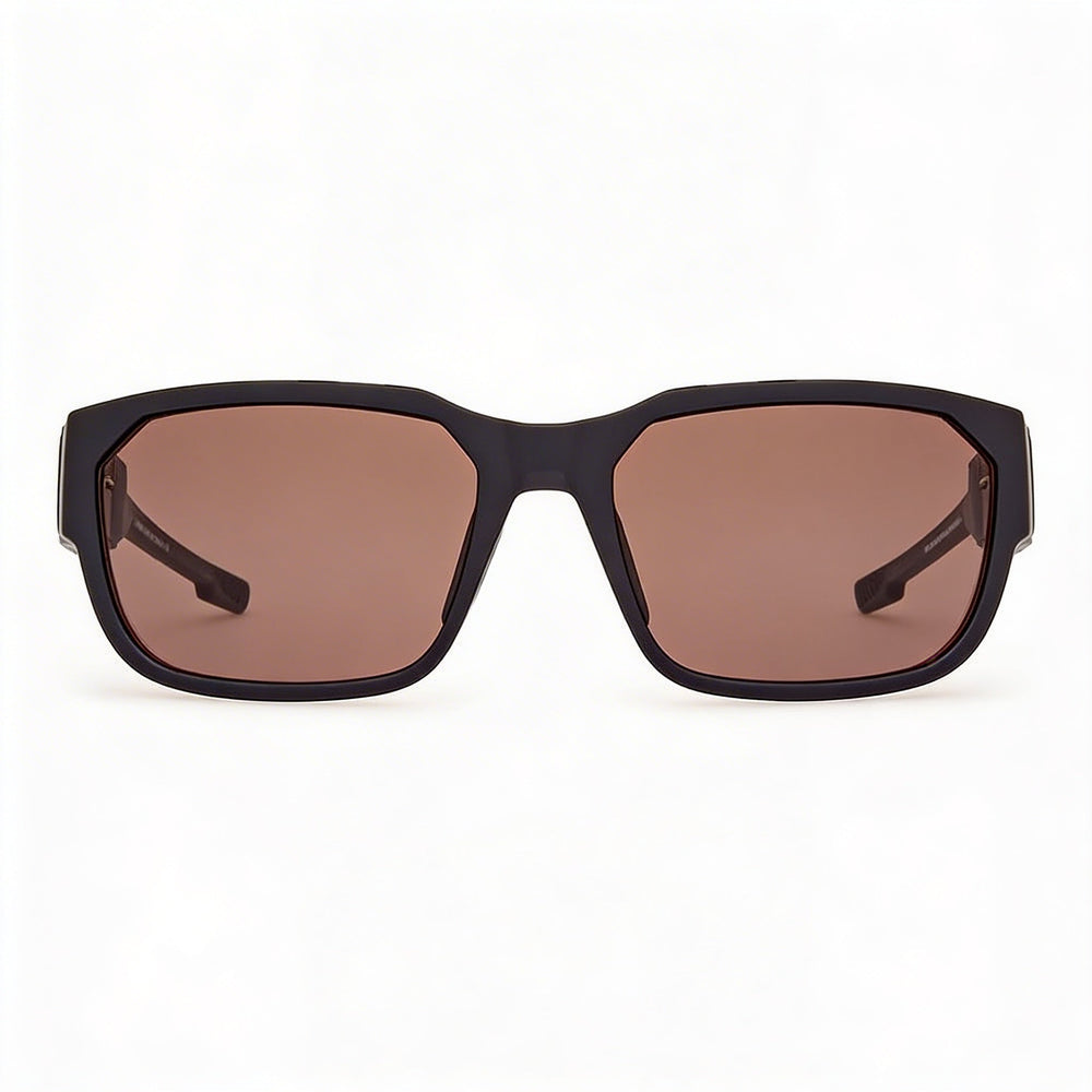adidas Modern Men's Injected Sports Sunglasses, Opaque Black Frame, Brown Lenses, UV 400 Protection, 58mm