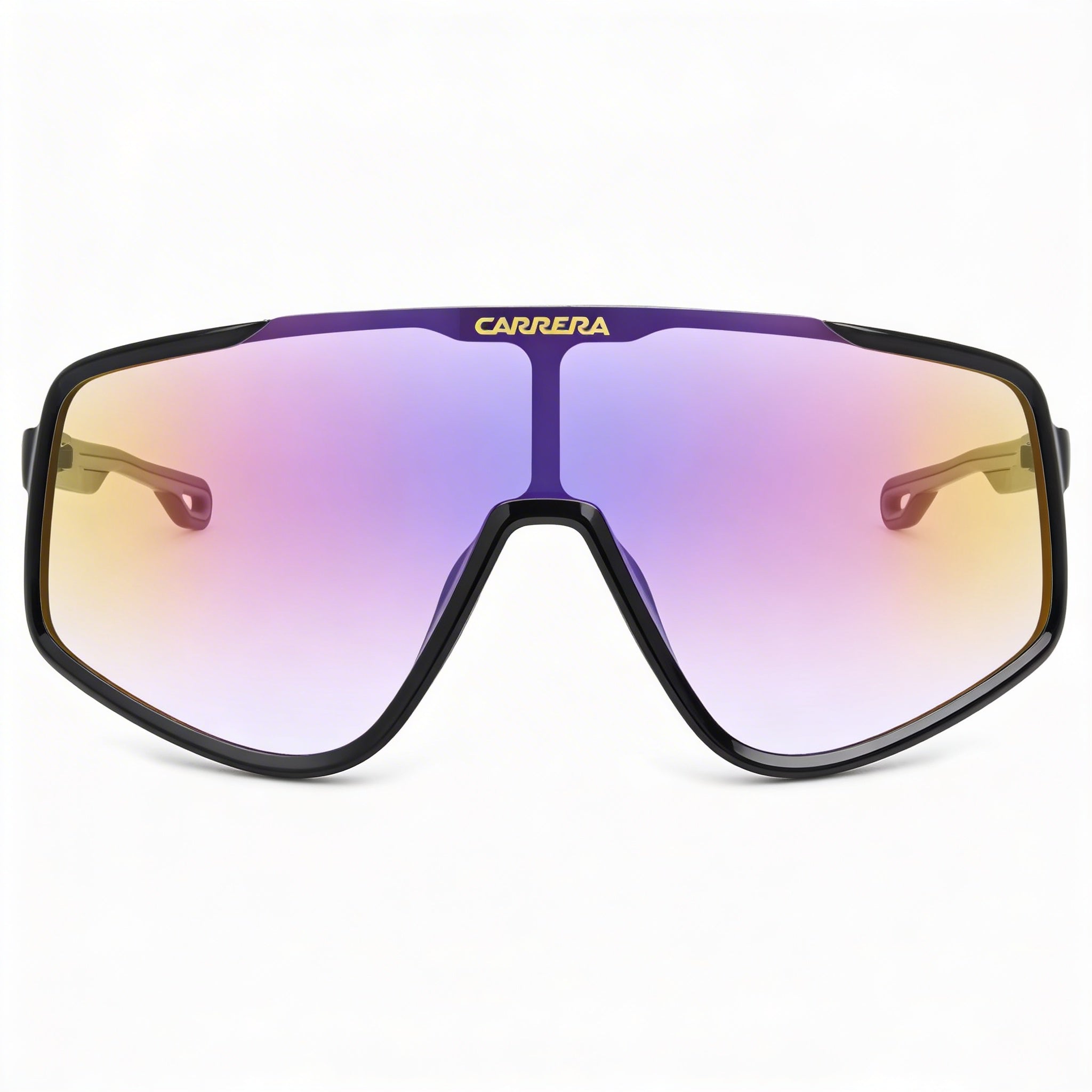 Carrera Carrera 4017/S Women's Black Multilayer Violet Plastic Sunglasses UV Protection Non-Polarized 99mm, Photo 2