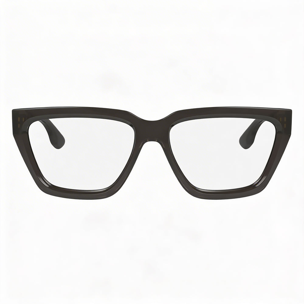Victoria Beckham VB2658 Gafas de Sol para Mujer, Montura de Acetato Gris, Lentes de Policarbonato Gris no Polarizadas, 53mm