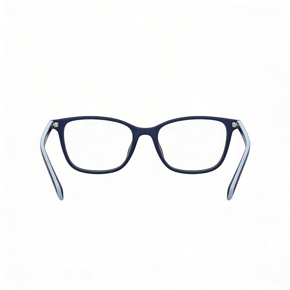 Levi's Lv 1032 - Montura de gafas graduadas de plástico azul para mujer con logotipo exclusivo, talla 49-16-145