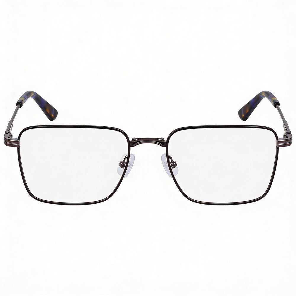 Gafas de acetato unisex Calvin Klein Ck23104 de 52 mm en color marrón