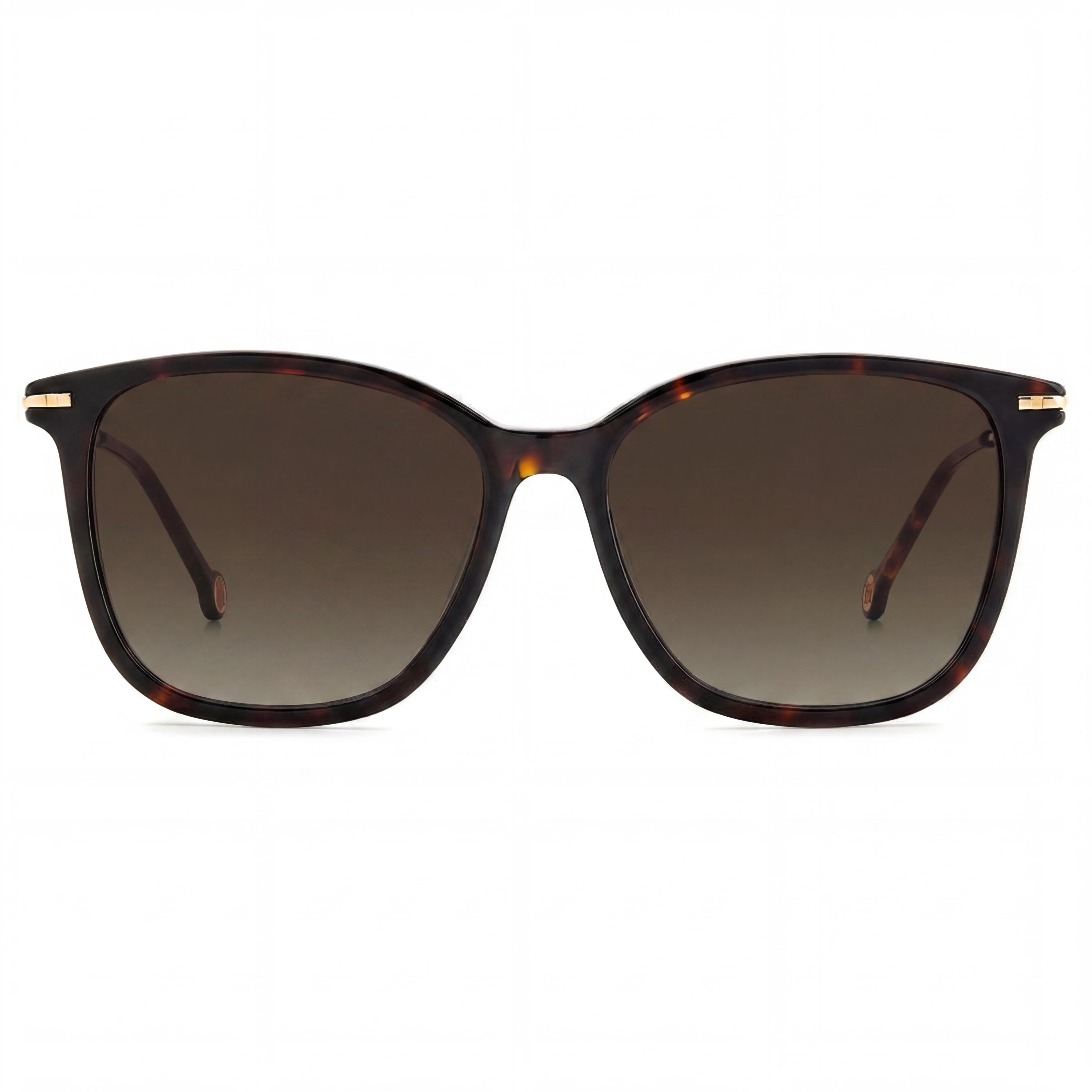 Carolina Herrera Casual Women's Sunglasses, Havana Acetate Frame, Non-Polarized Lenses, UV Protection, 56mm, Photo 2