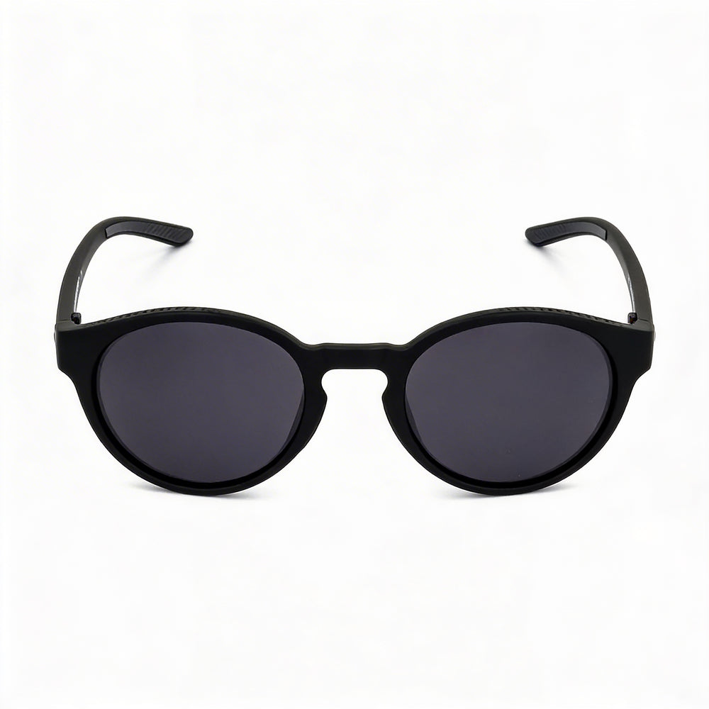 Gafas de sol unisex Under Armour Ua 0006/S con montura de propionato en negro mate, no polarizadas, con protección UV y ancho de lente de 52 mm