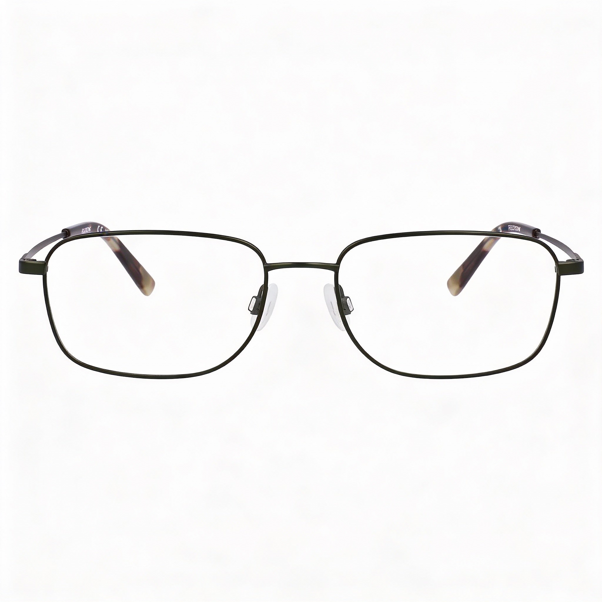 Flexon H6068 Unisex Eyeglasses, Flexon Frame in Matte Moss, Non- Polycarbonate Lenses, 56mm, Photo 2