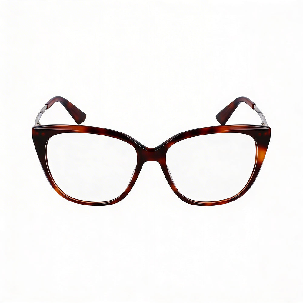 Calvin Klein Ck23520 Gafas Unisex con Montura Metálica y Lentes de Policarbonato en Havana, 54mm de Ancho de Lente