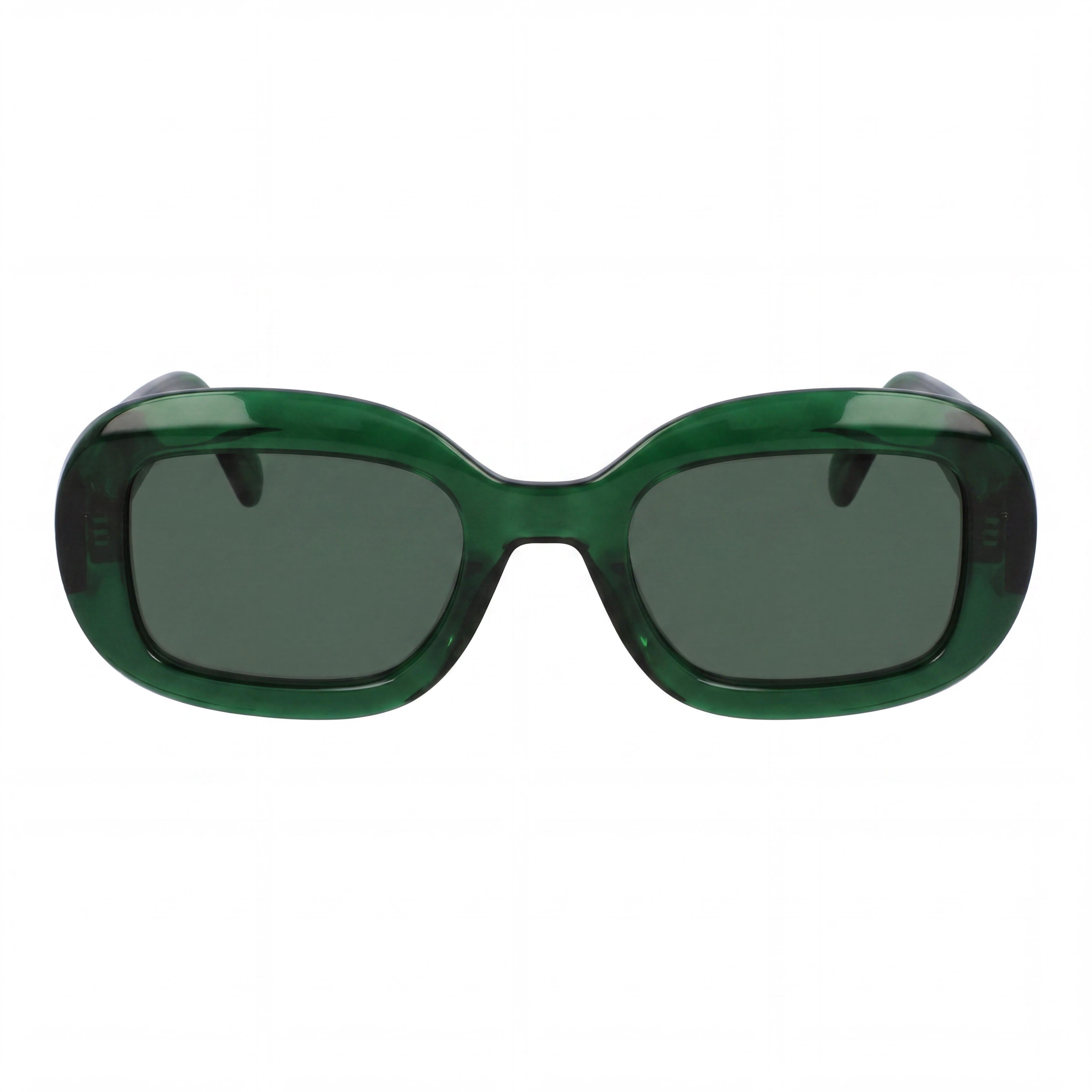 Gafas de titanio unisex verdes transparentes Ferragamo Sf2038se con protección, lente de 51 mm, Photo 2