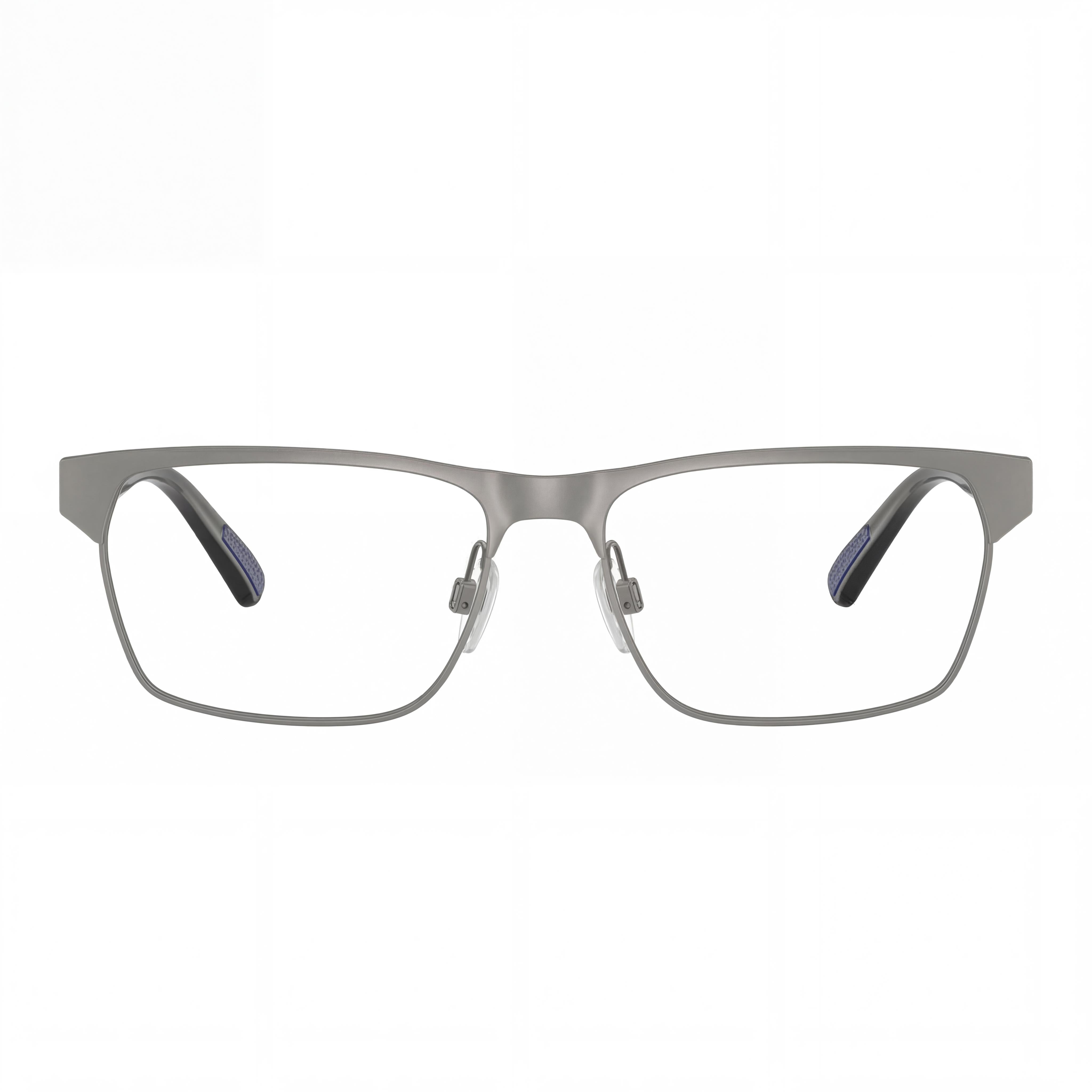 POLO RALPH LAUREN Ph1232 Men's Rectangular Semi Shiny Gunmetal Metal Eyeglasses 57-16-145, Photo 2