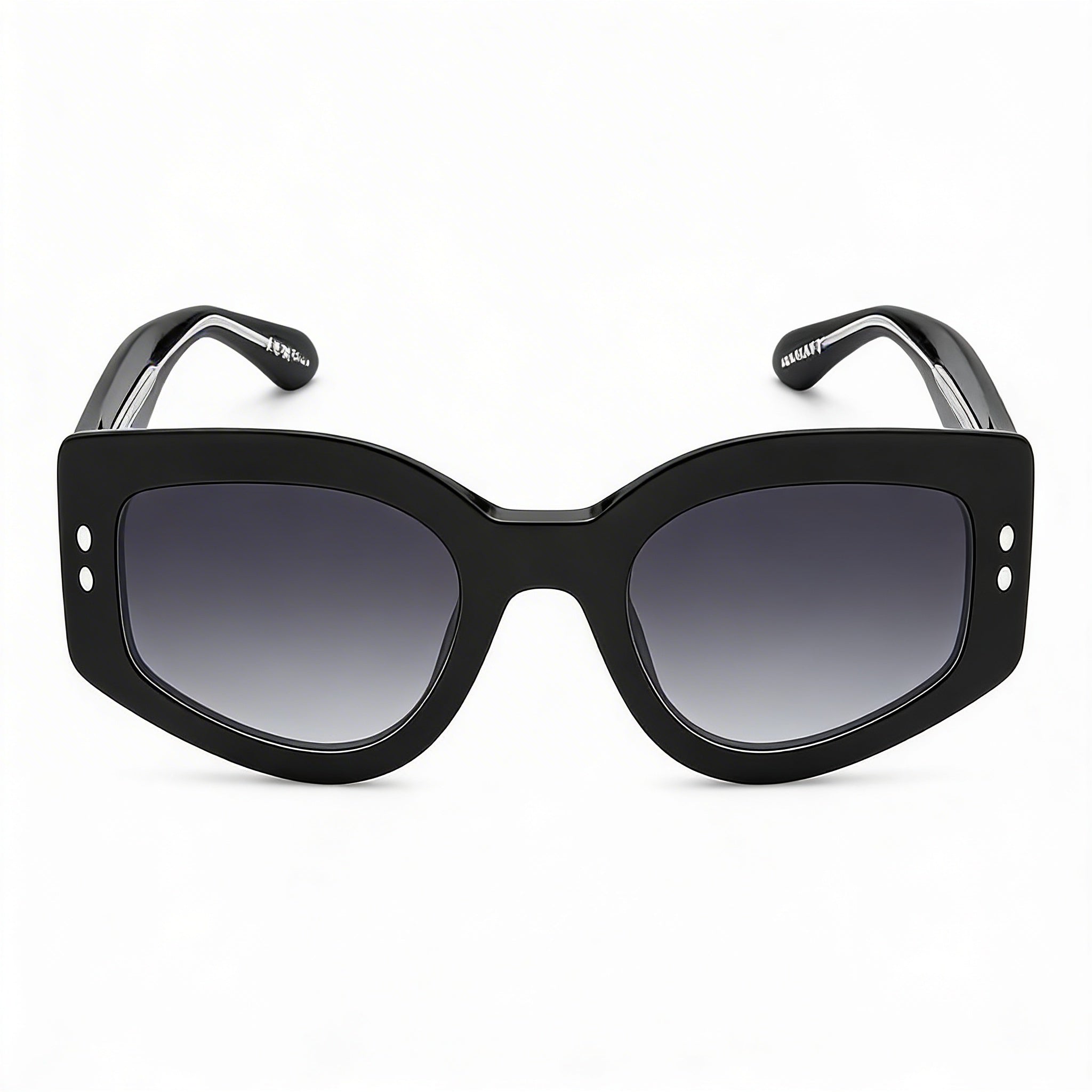 Isabel Marant Trendy Acetate Sunglasses for Women, Grey Acetate Frame with Polycarbonate Lenses, 54mm, Photo 2