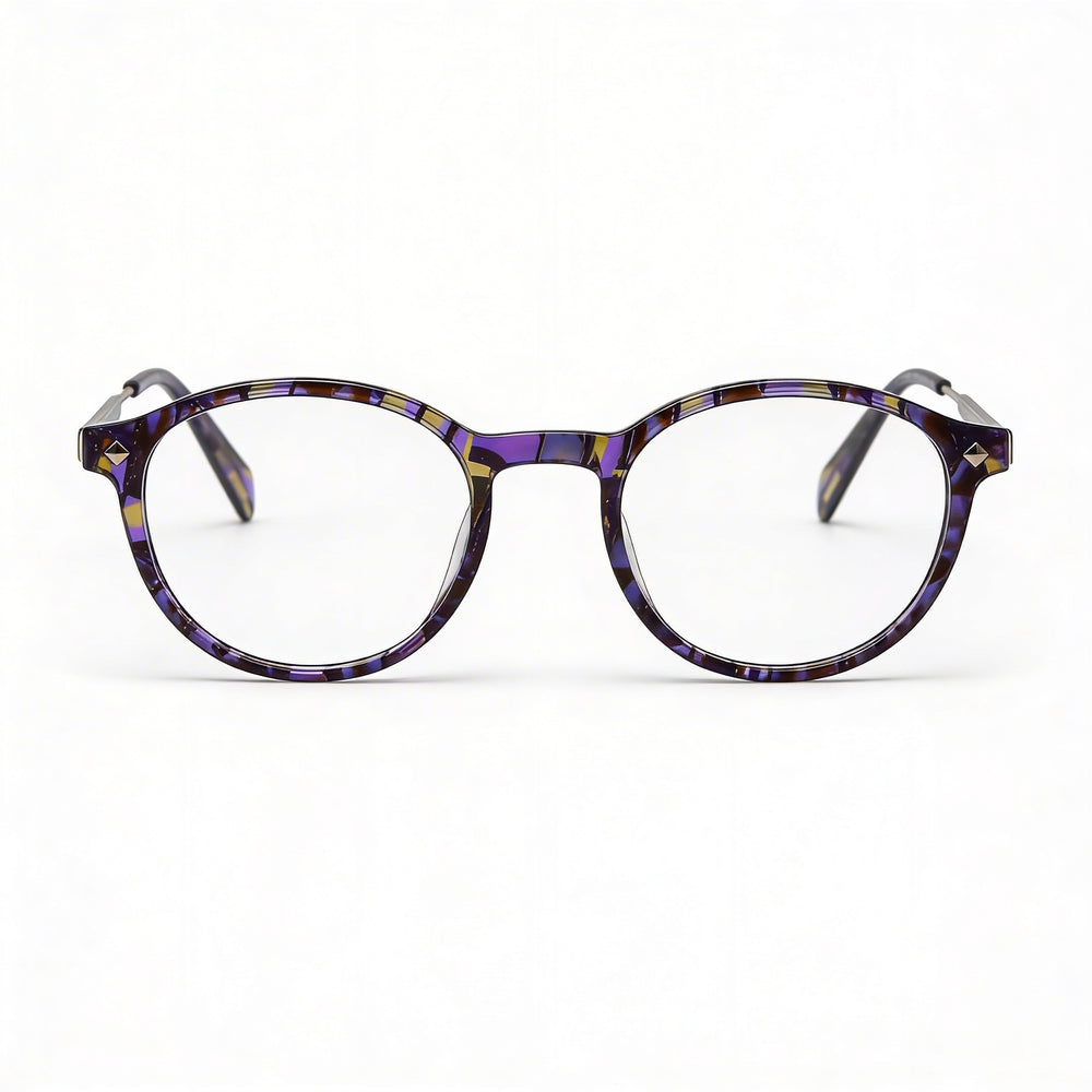 Gafas Police Modern VPLG27 de Acetato y Metal Unisex con Lentes de Policarbonato no Polarizadas de 49mm