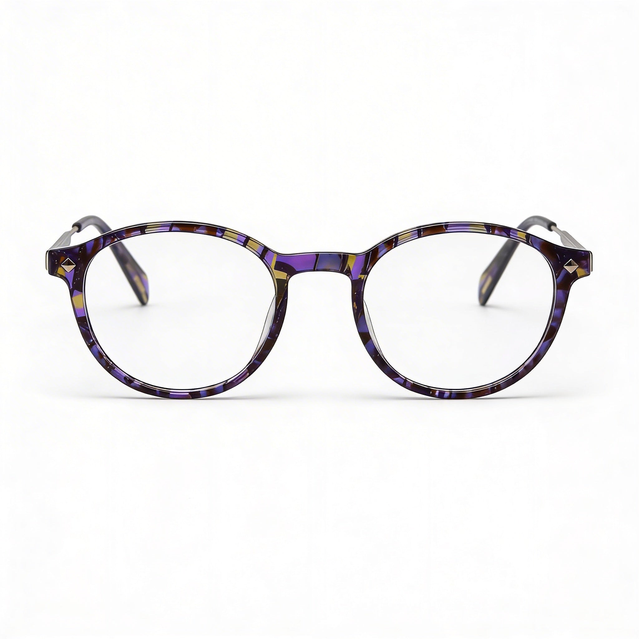 Police Modern VPLG27 Unisex Acetate and Metal Frame Non-Polarised Polycarbonate Lens Eyeglasses 49mm, Photo 2
