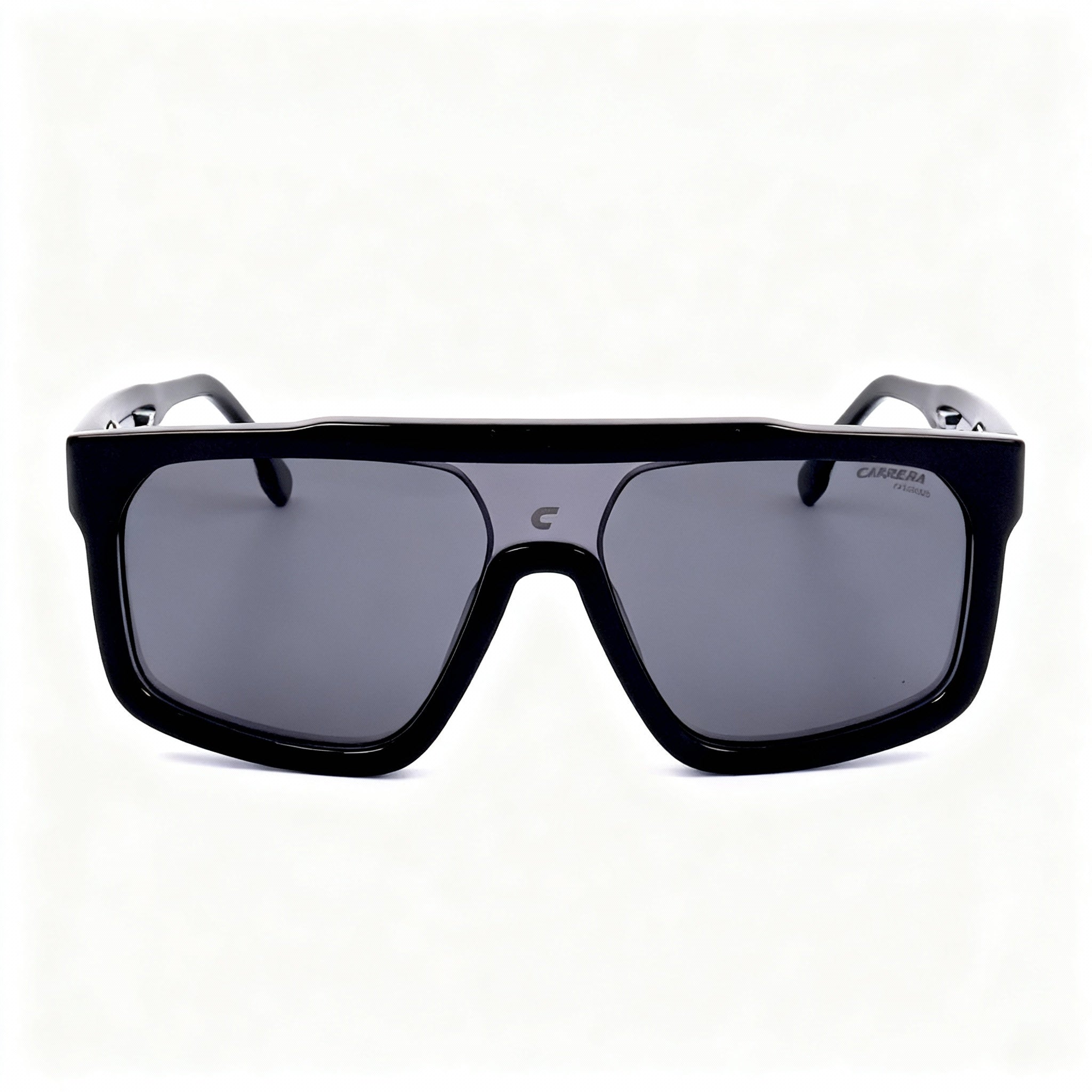 Carrera 1061/S Unisex Black Grey Acetate Frame with Grey Polarized Lenses Sunglasses 59-16-145, Photo 2
