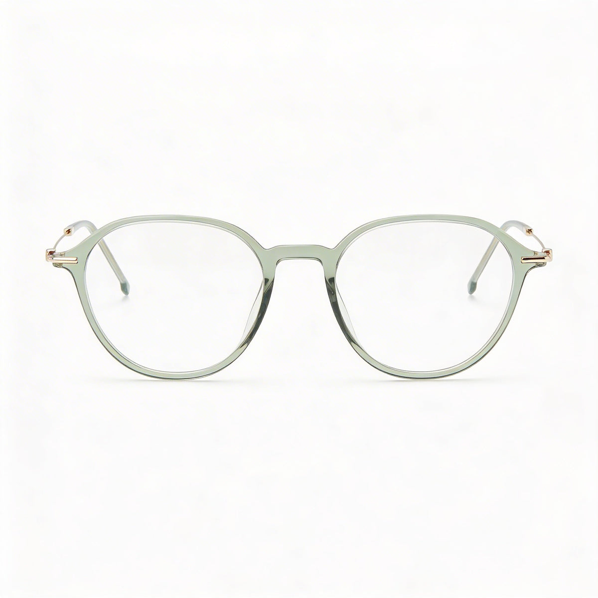 BOSS Modern Unisex Sunglasses, Green Magnesium Frame, Polycarbonate Lenses, 51mm, Photo 2
